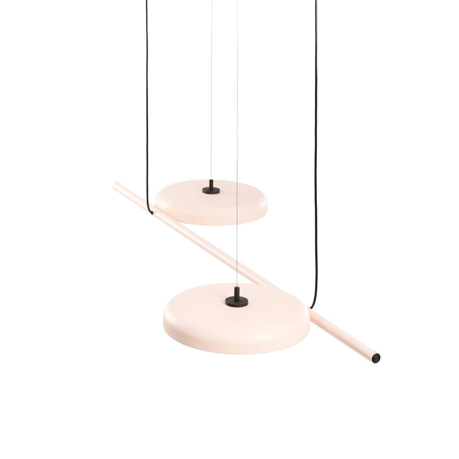 Mood - Lámpara colgante LED de acero para comedor contemporáneo
