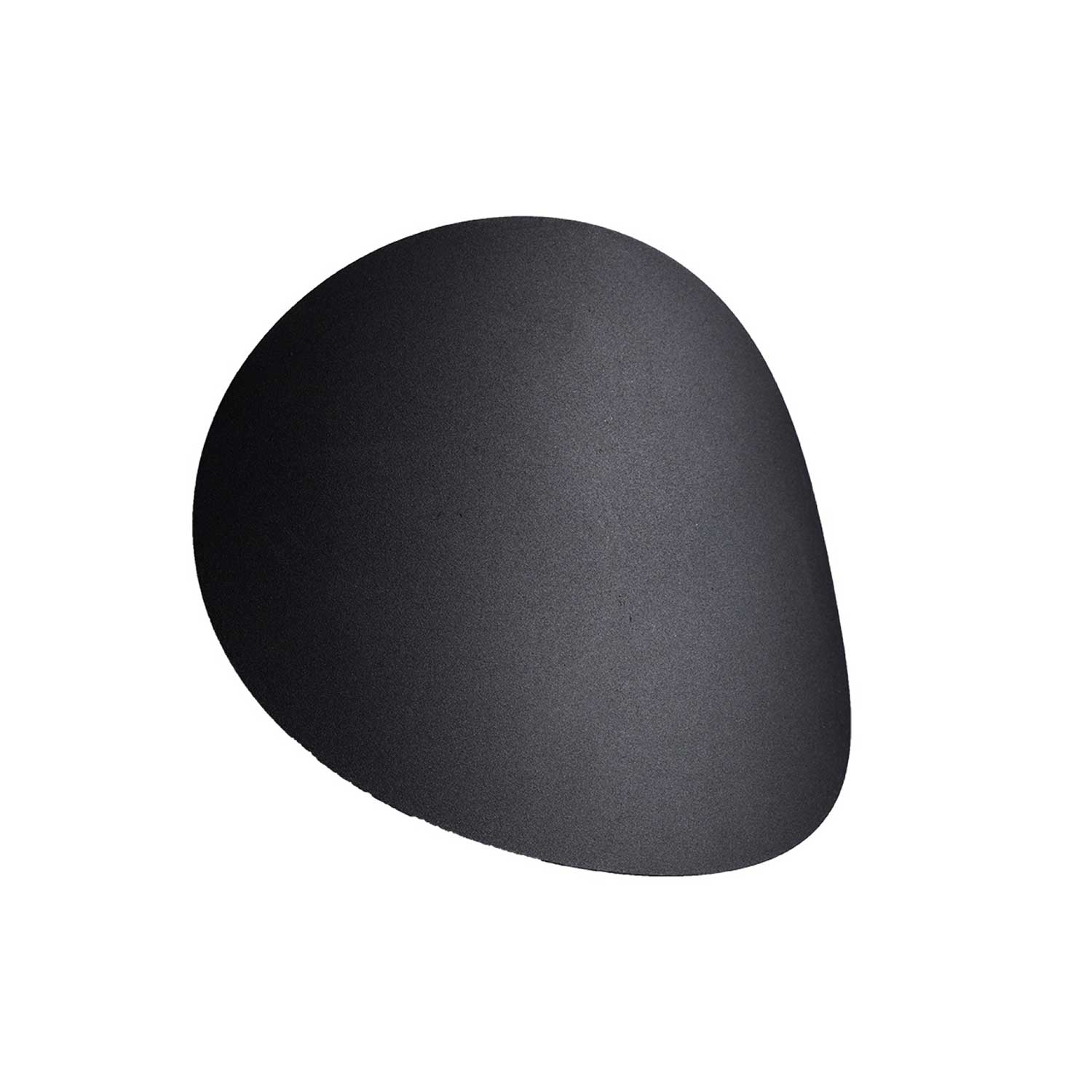 Acrux - Aplique de pared de diseño en acero negro o blanco para dormitorio moderno