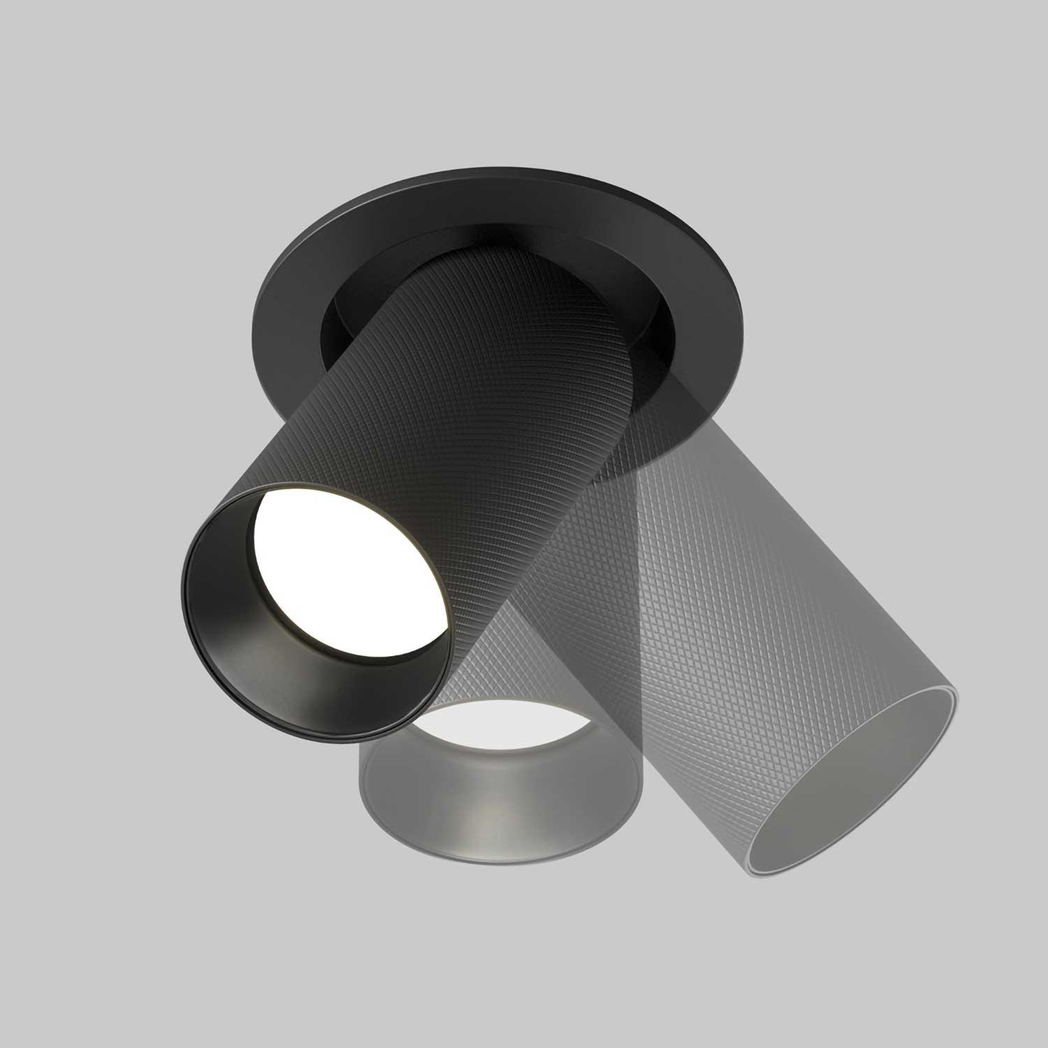 Artisan - Semi-recessed adjustable spotlight ceiling light