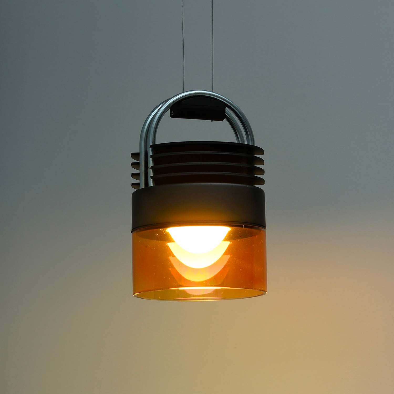 AIRMOD Glass - Contemporary suspension in steel and glass