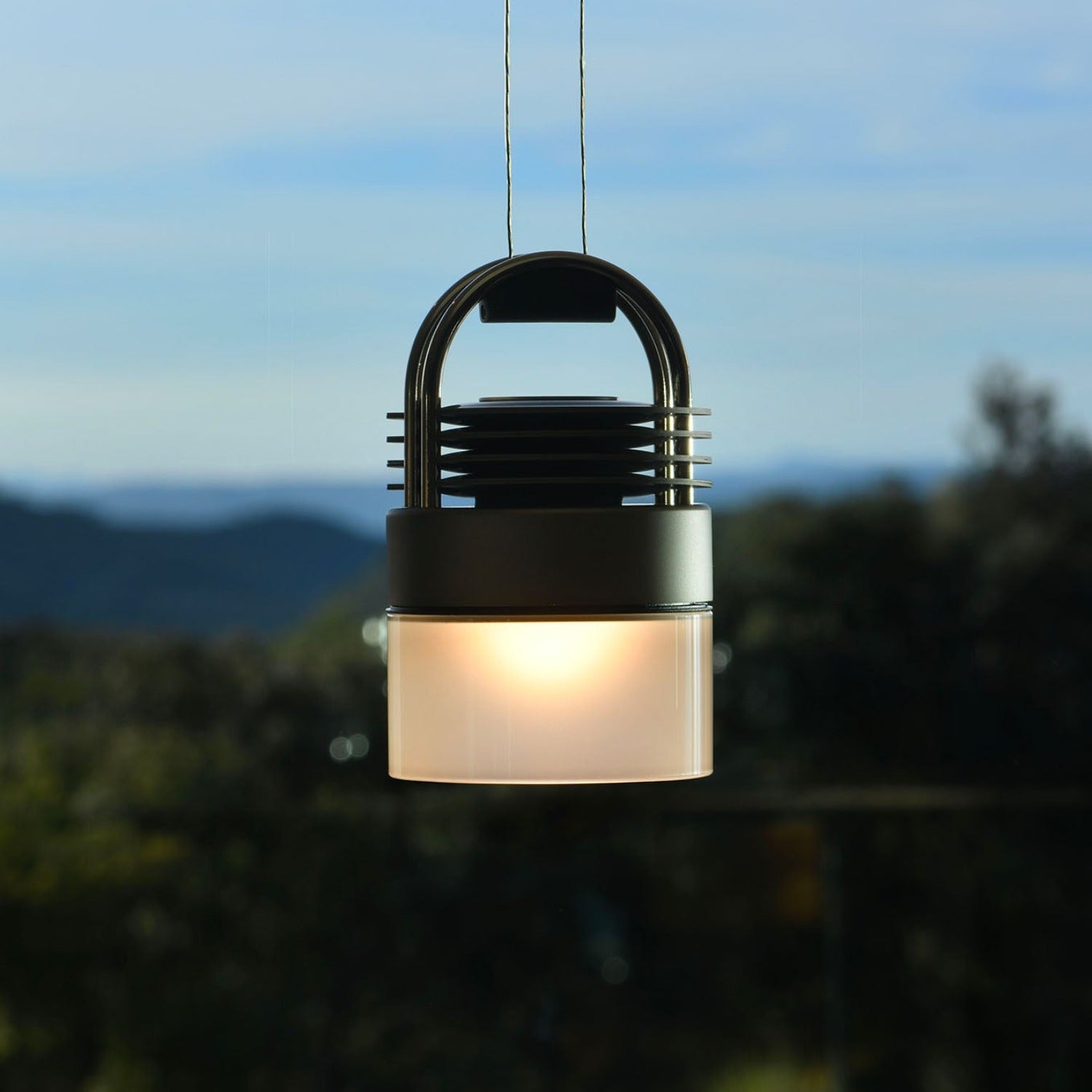 AIRMOD Glass - Contemporary suspension in steel and glass