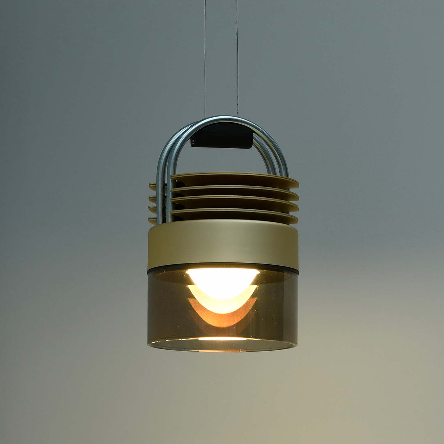 AIRMOD Glass - Contemporary suspension in steel and glass