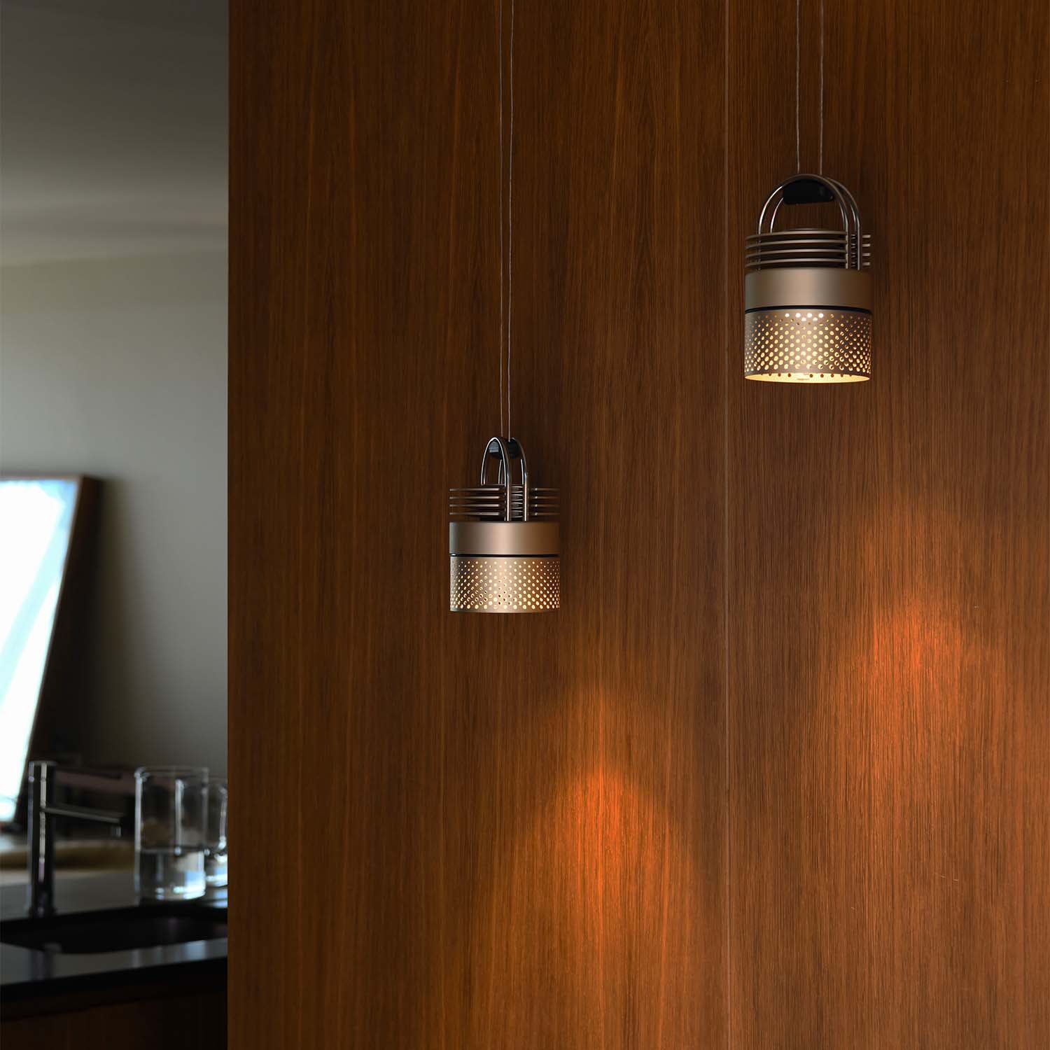 AIRMOD Perforated - Contemporary suspension in perforated steel