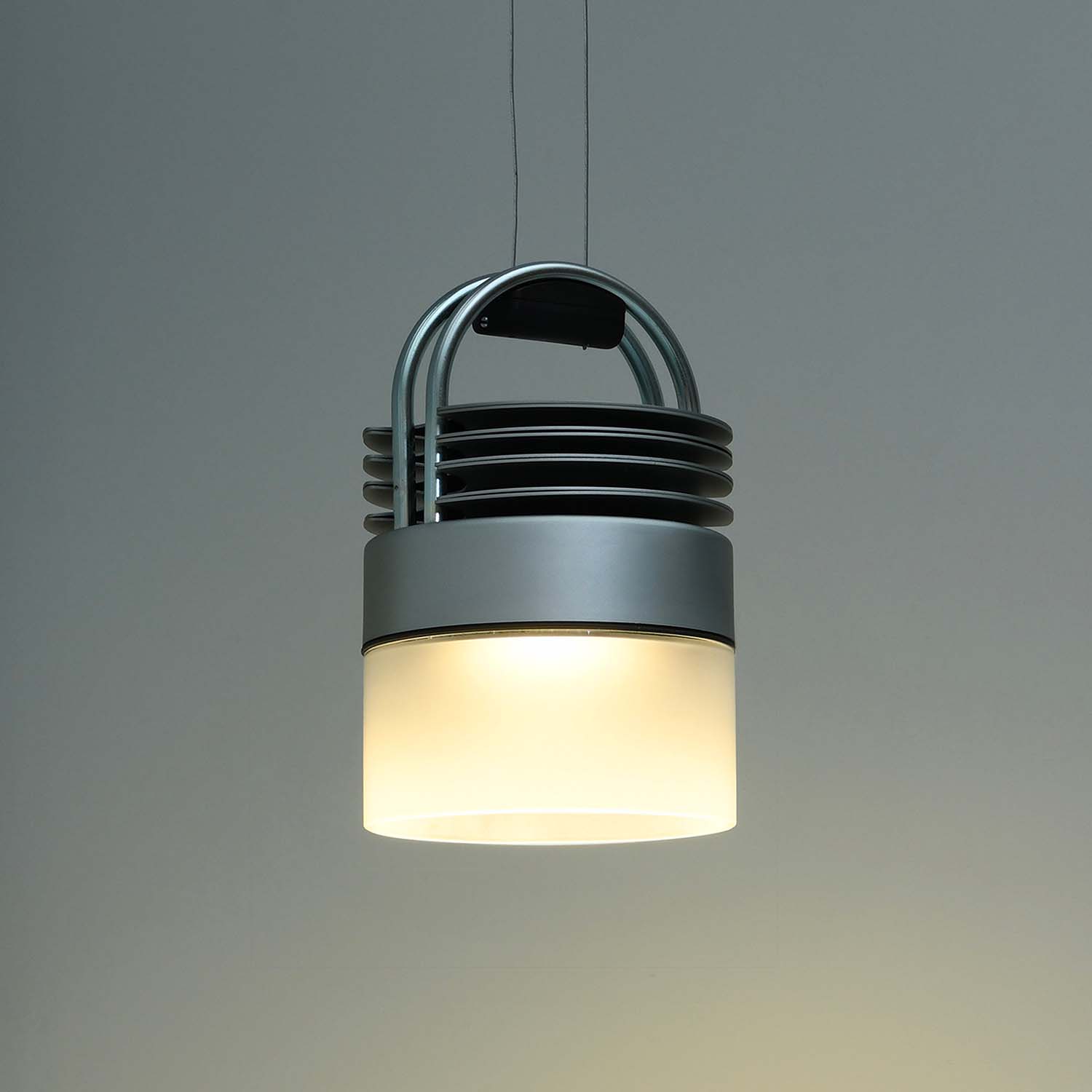 AIRMOD Glass - Contemporary suspension in steel and glass