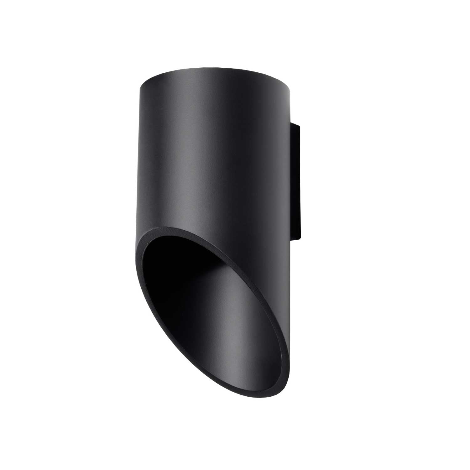 Acamar - Design wall sconce in black or white steel for living room