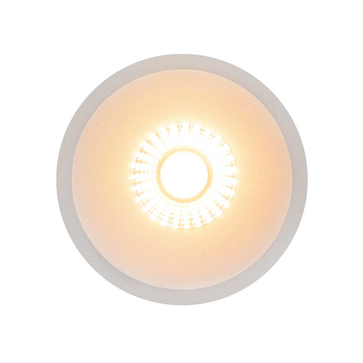 Albric - Spot encastré LED en aluminium, lumière chaude dimmable et protection IP44