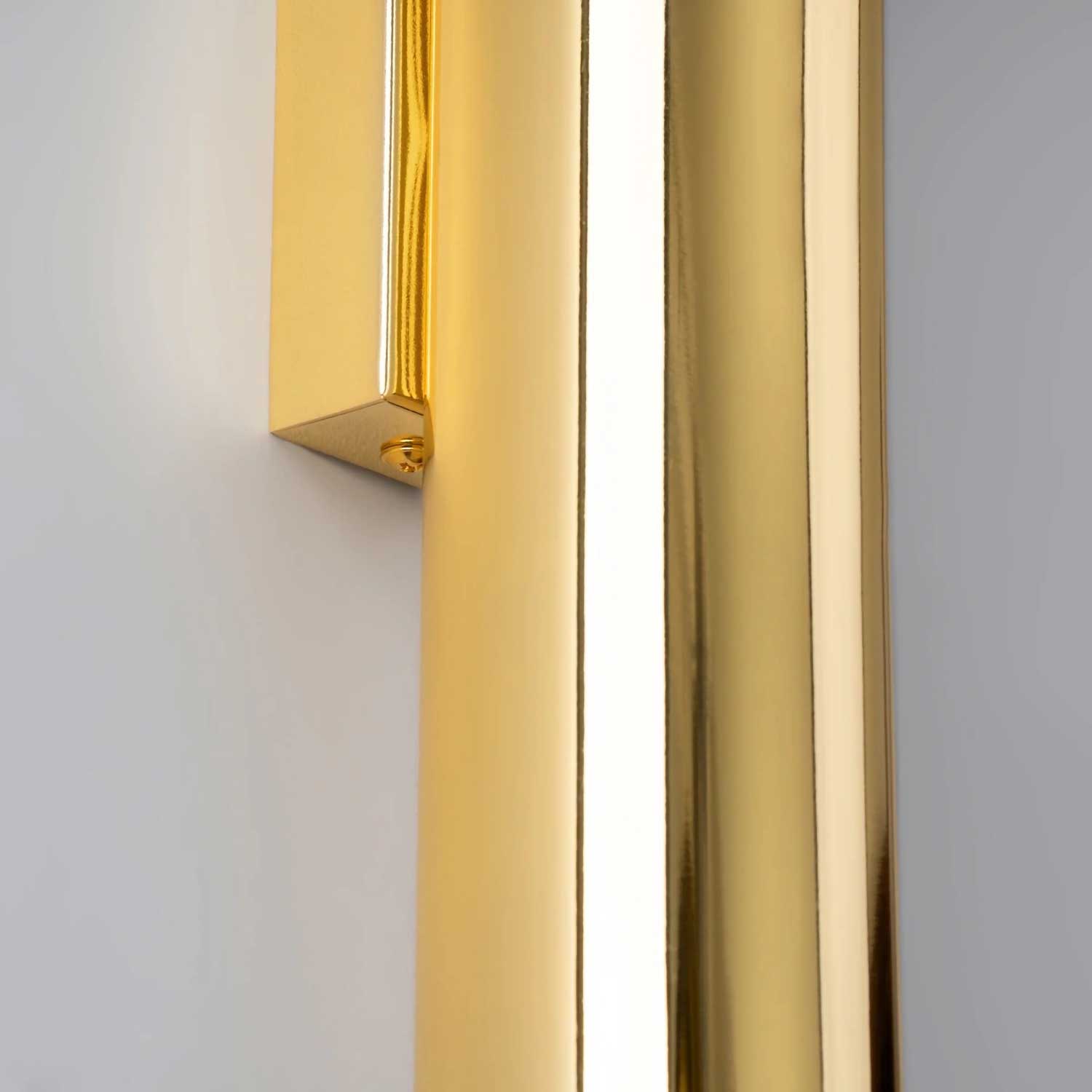 Alcyone - Modern steel wall sconce for living room