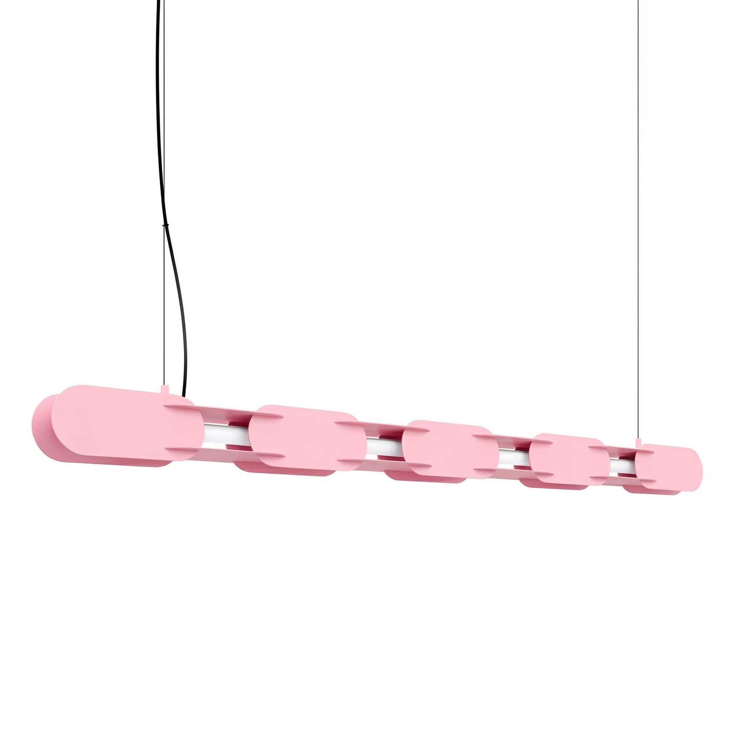 Alzir - Suspension LED en acier coloré design pour salle à manger