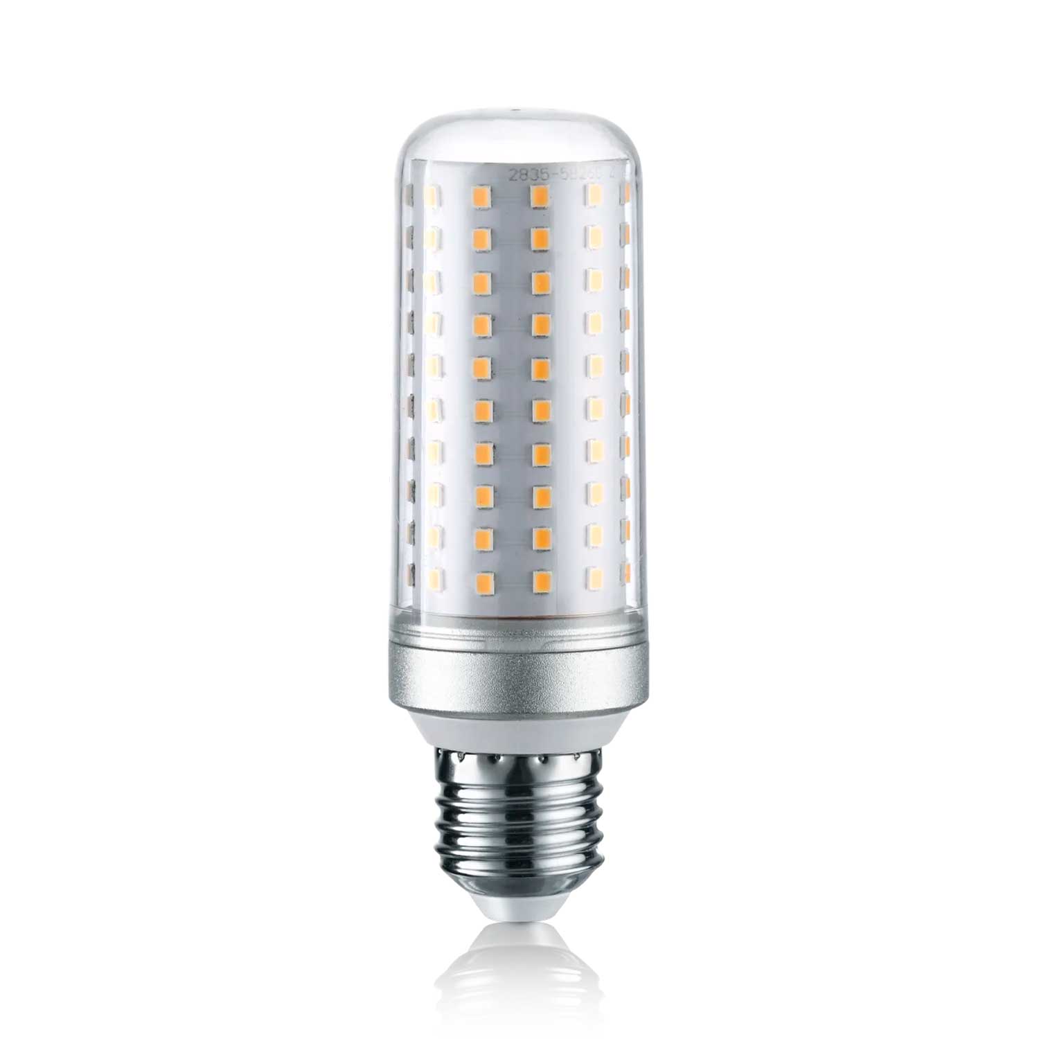 Lot de 10 ampoules E27 cylindre à led