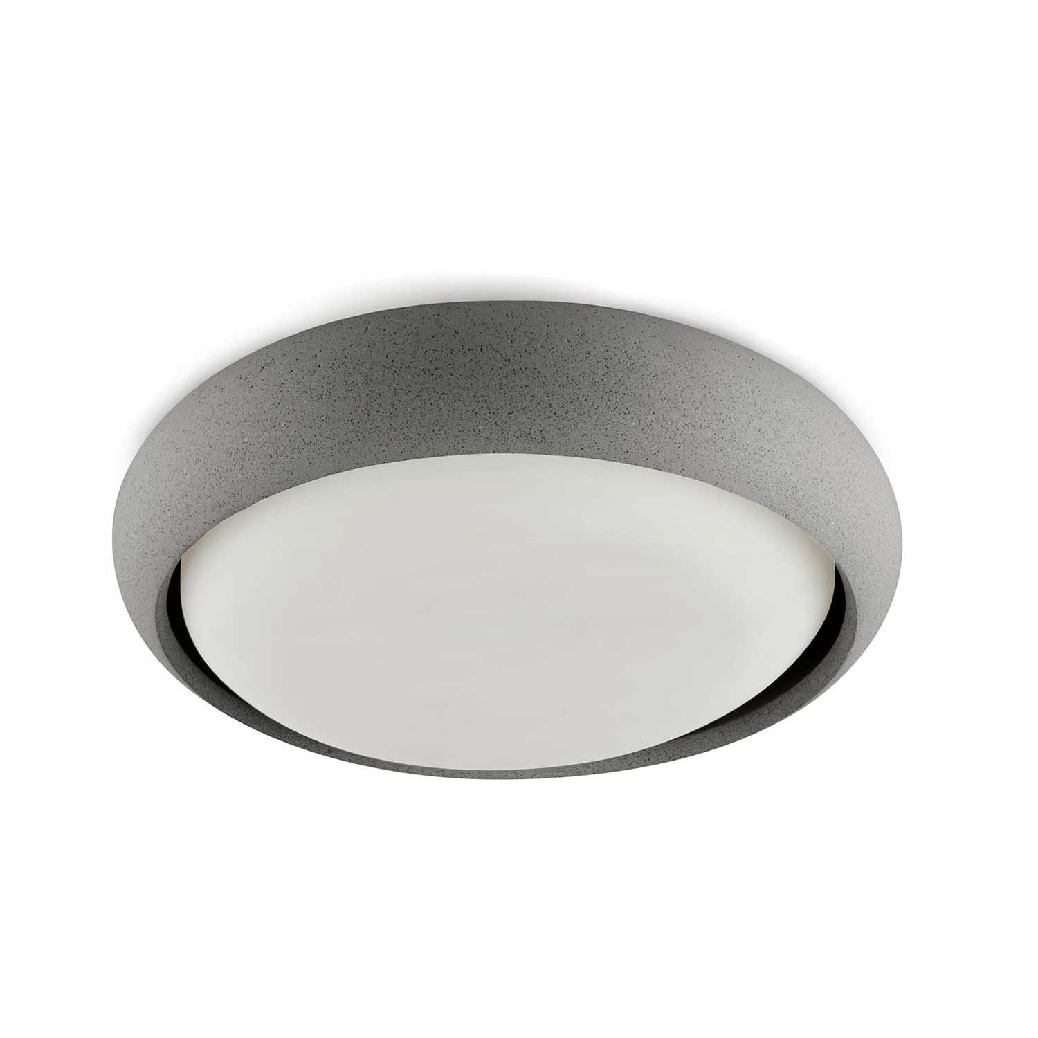 Anga - Plafonnier extérieur en béton pour balcon moderne