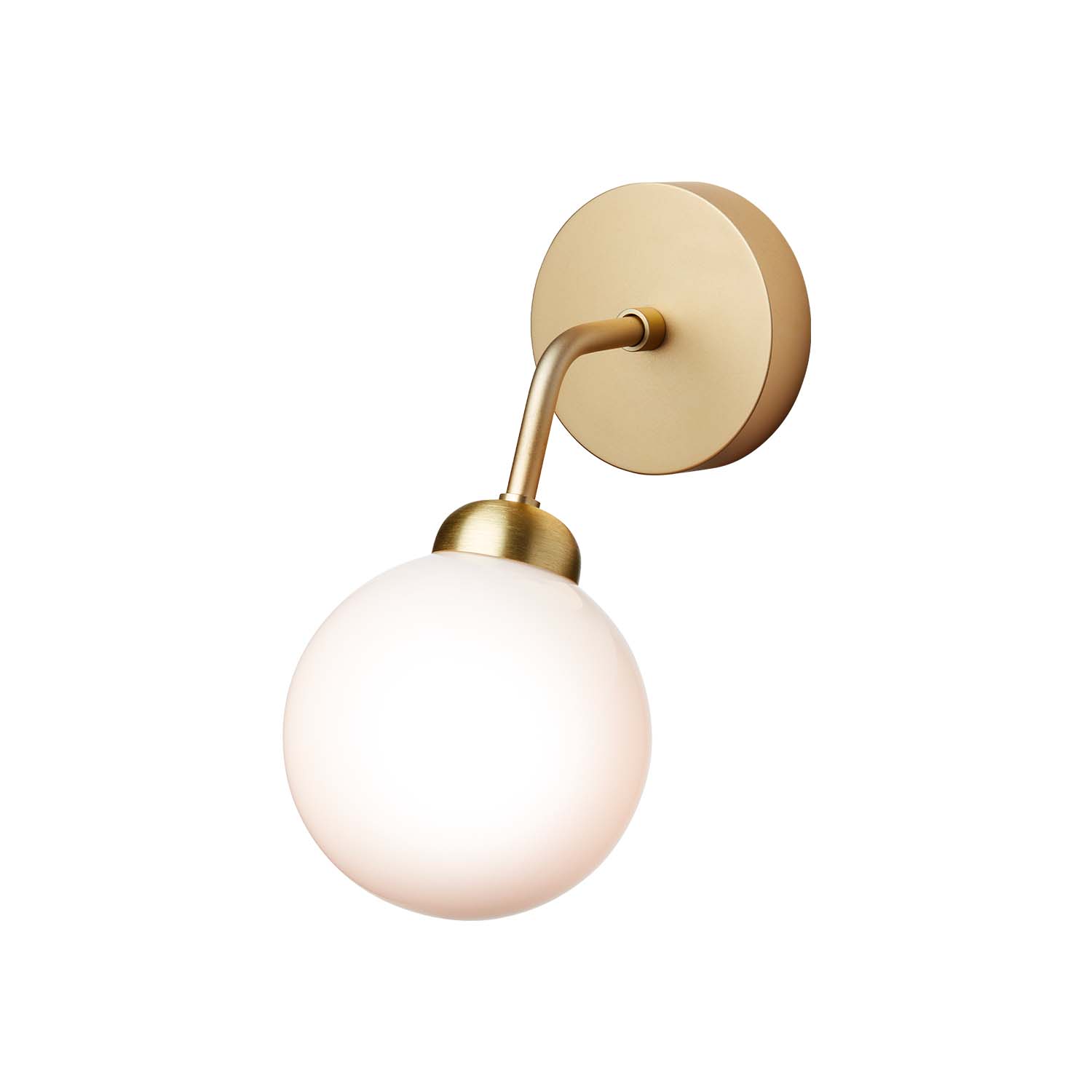 APIALES - Aplique de pared negro o dorado elegante en vidrio