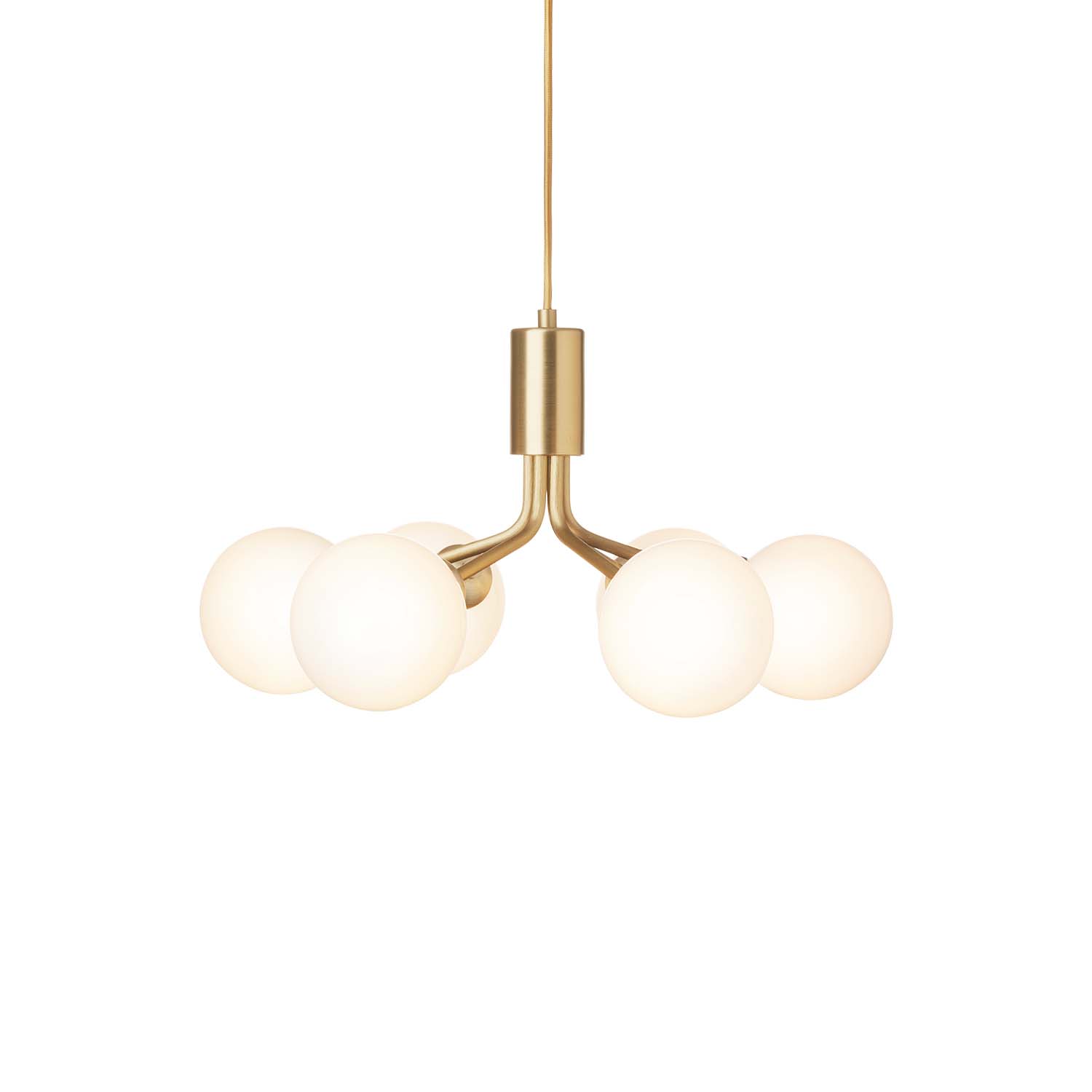 APIALES Opal - Люстра с арт-деко стеклянными шарами