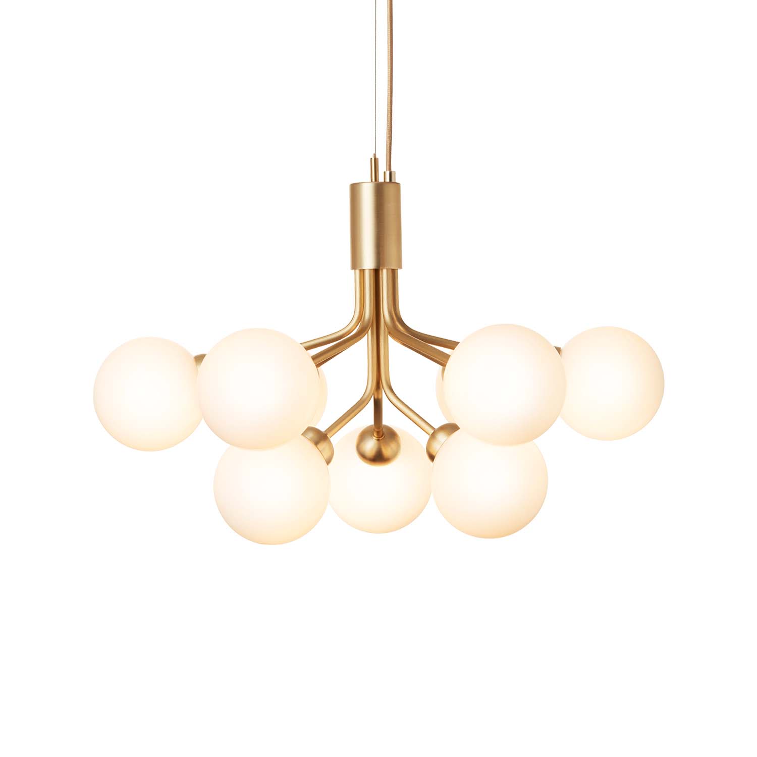 APIALES Opal - Люстра с арт-деко стеклянными шарами