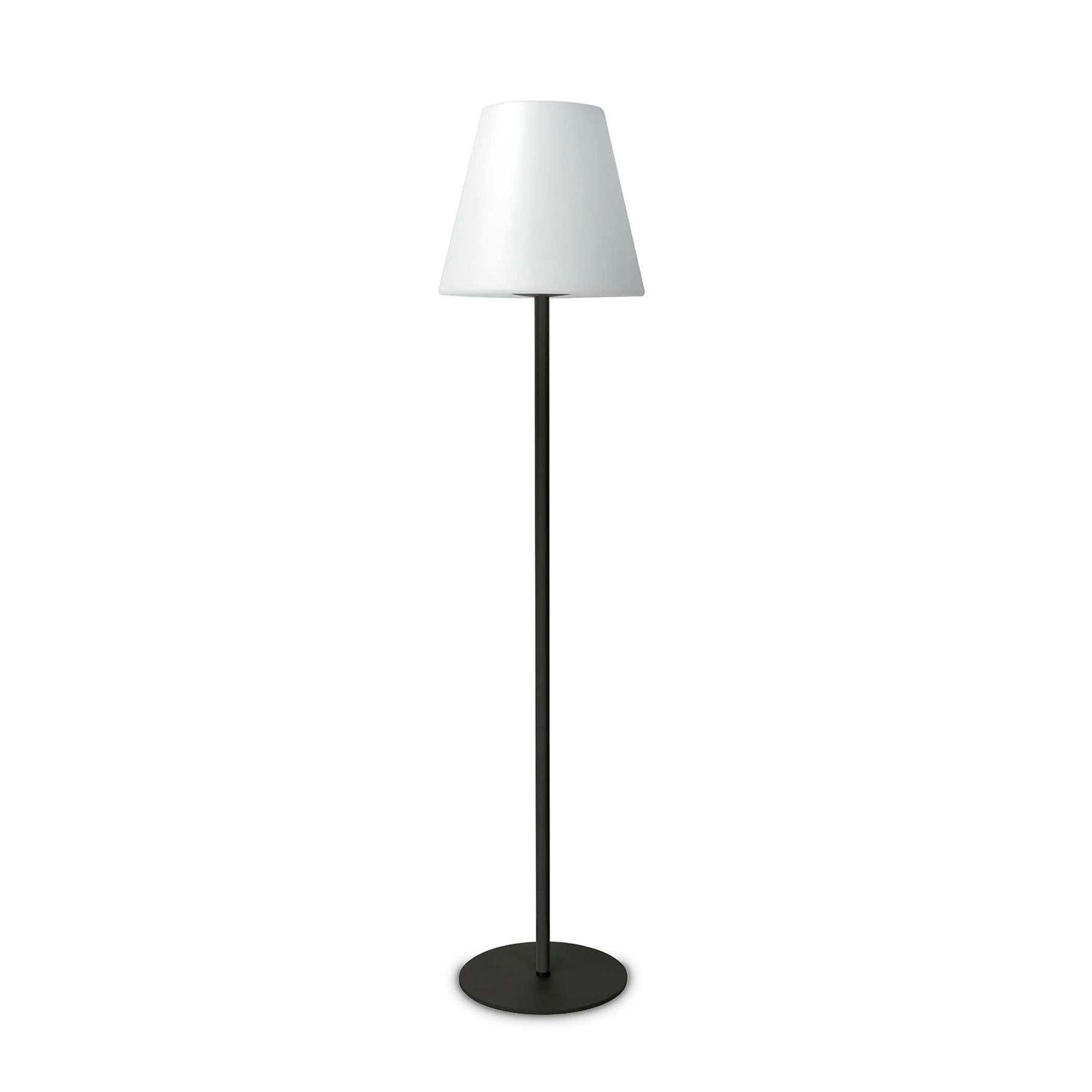 ARCADIA - Lampadaire extérieur moderne noir et blanc
