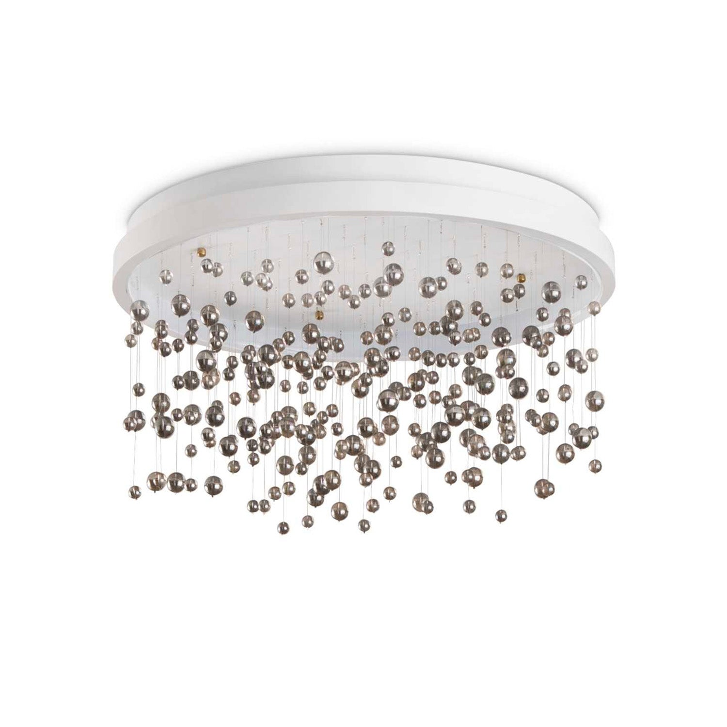 ARMONY - LED ceiling light and smoked glass beads