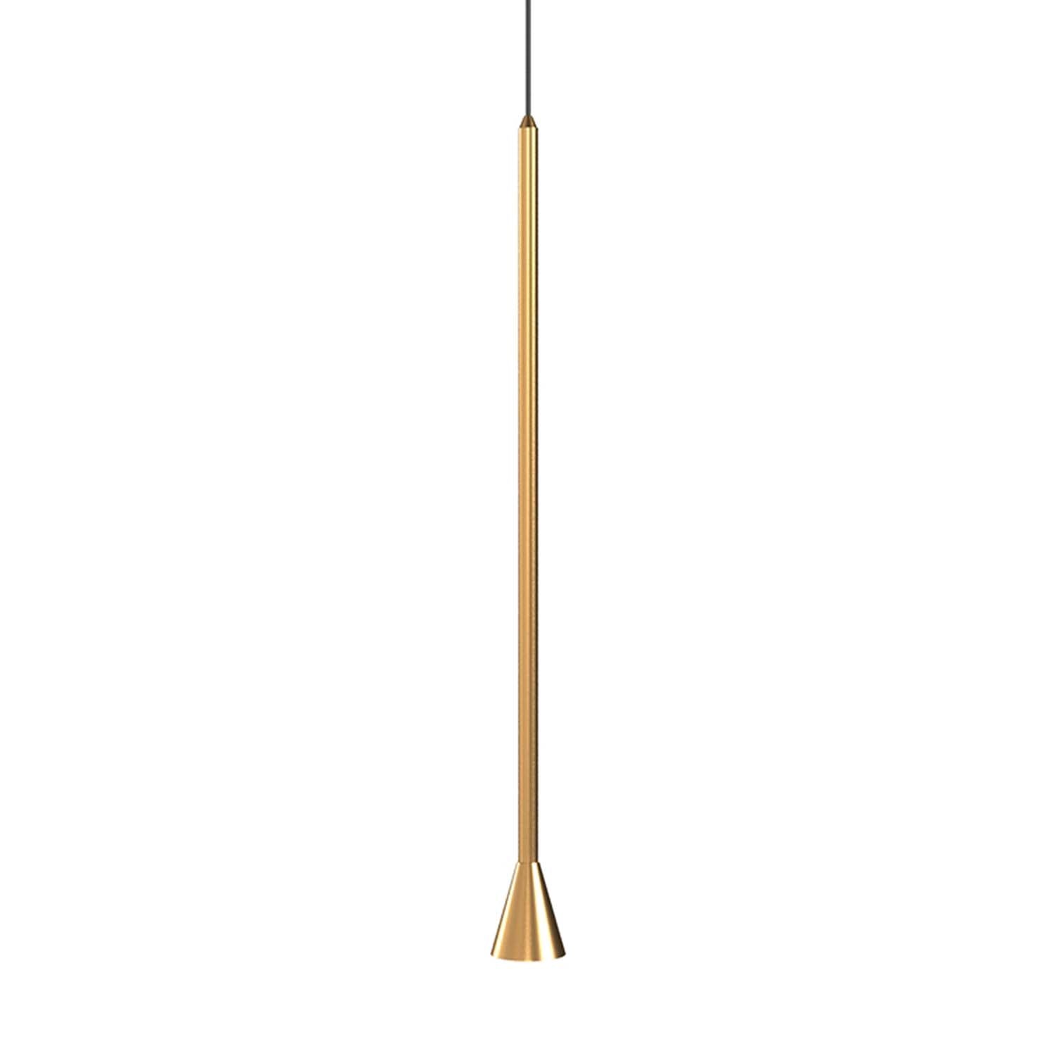 ARROW - Minimalist flute pendant light for kitchen island