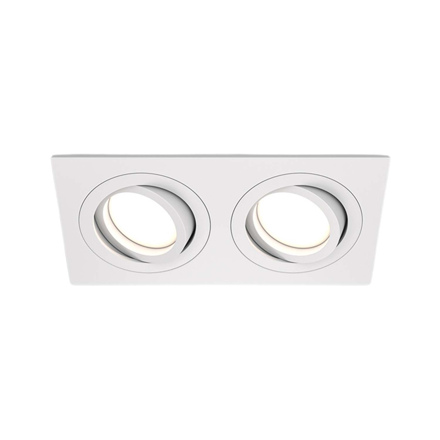 ATOM - Doppio faretto incassato orientabile