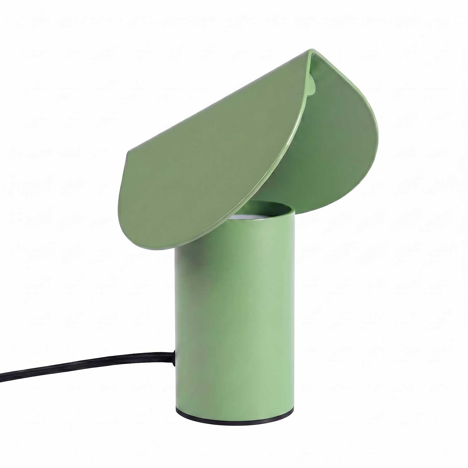Auva - Lampe à poser LED design en acier coloré style contemporain