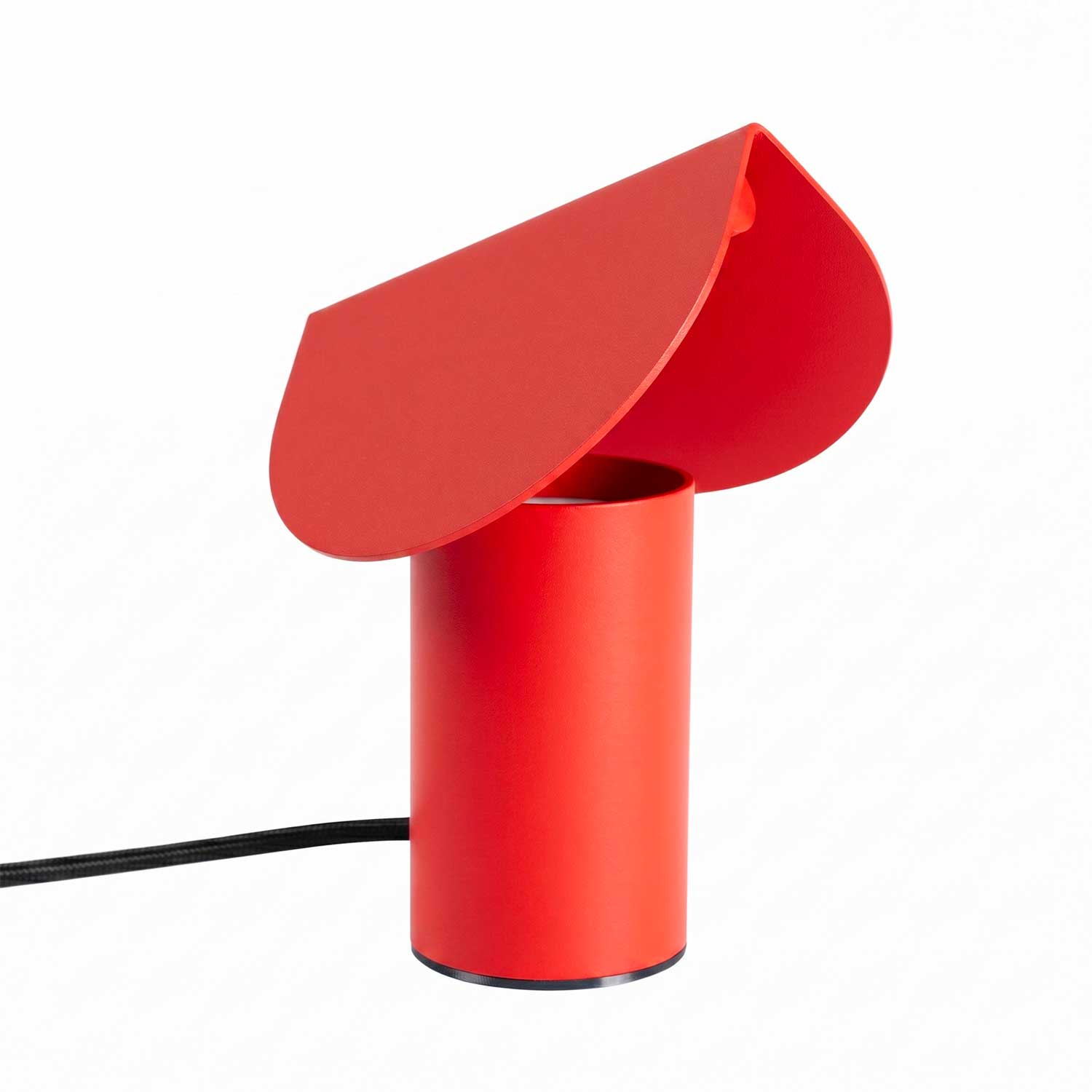 Auva - Lampe à poser LED design en acier coloré style contemporain