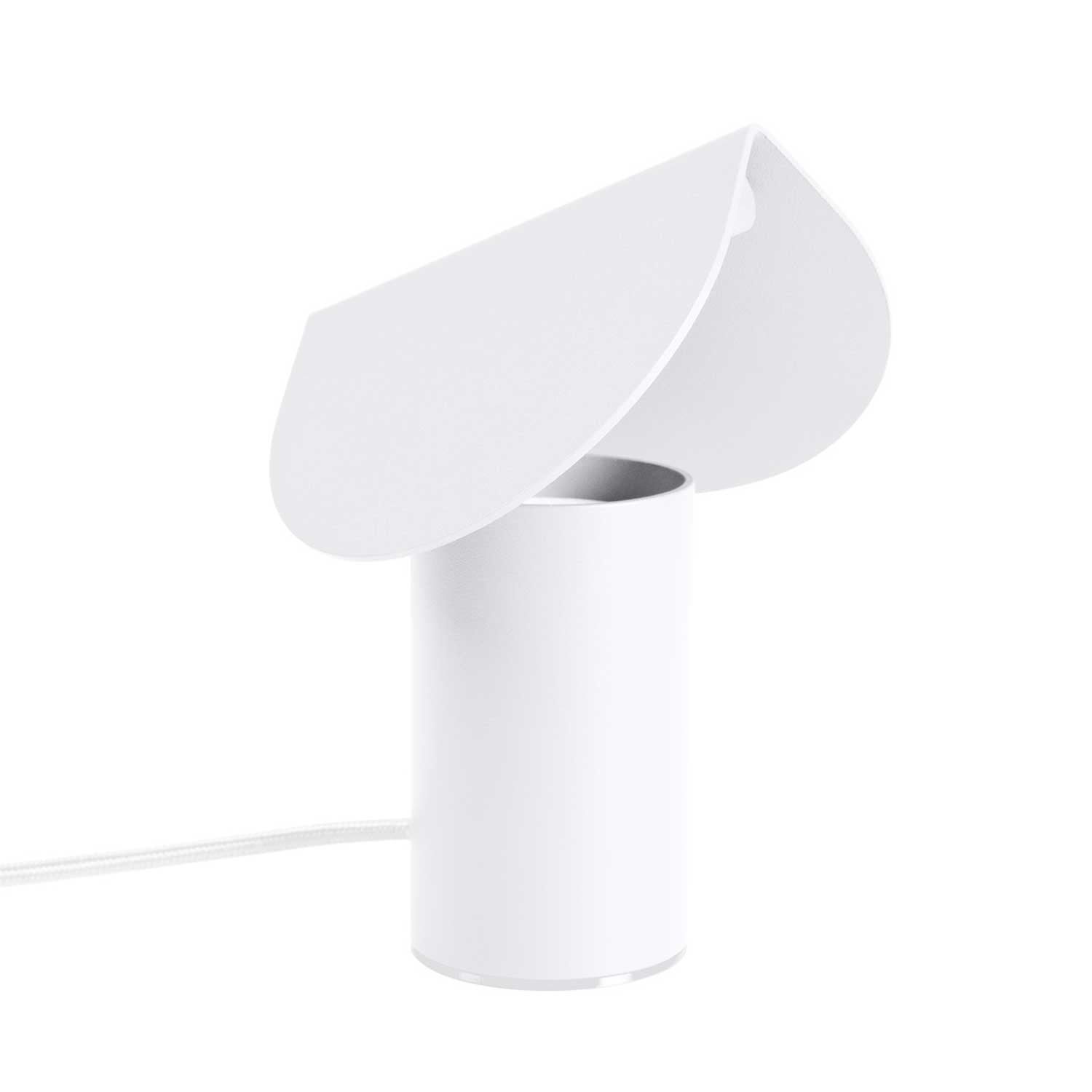 Auva - Lampe à poser LED design en acier coloré style contemporain