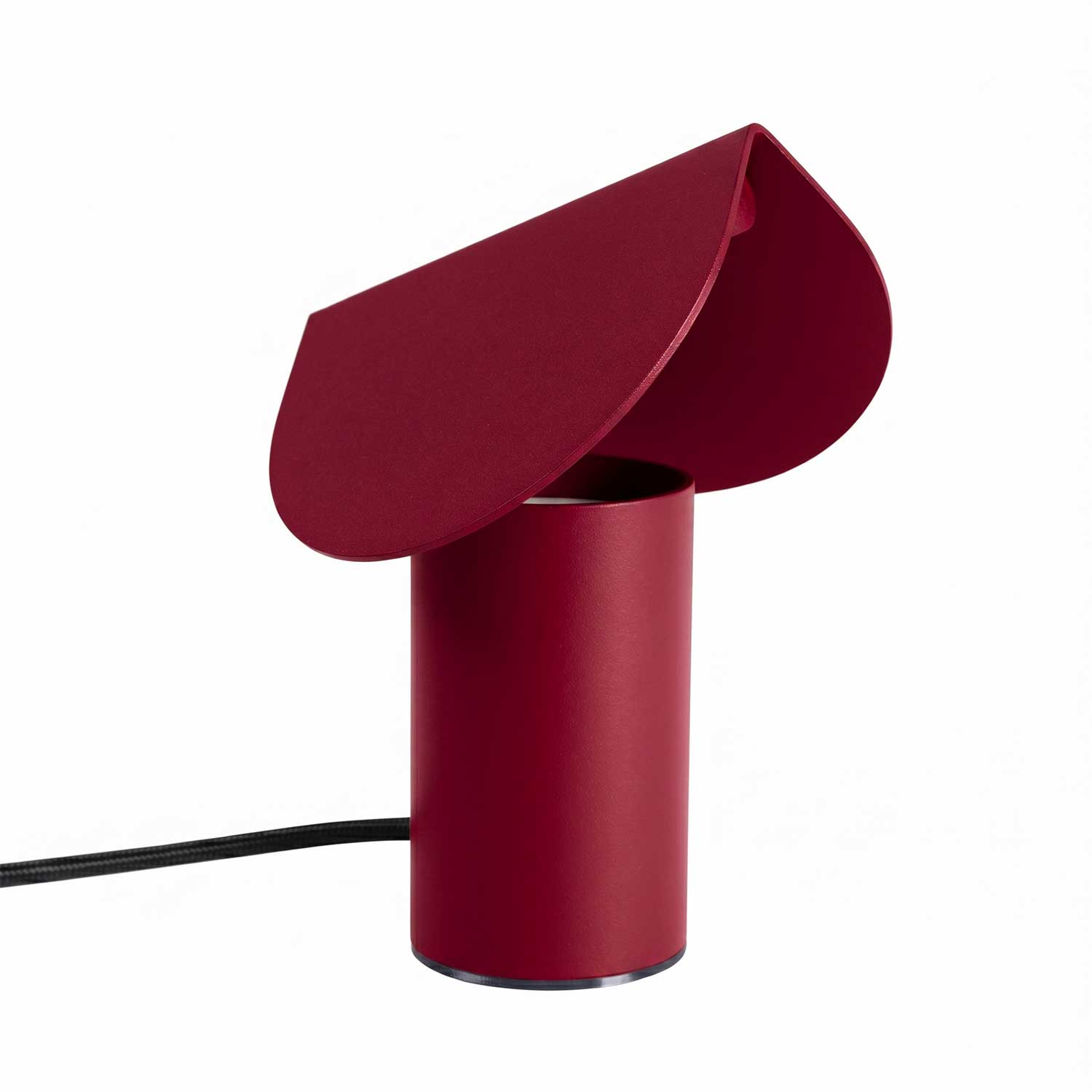 Auva - Lampe à poser LED design en acier coloré style contemporain