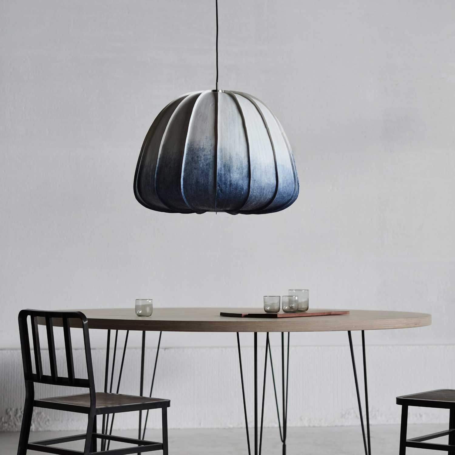 HOZUKI - Physalis paper white pendant light Japandi style