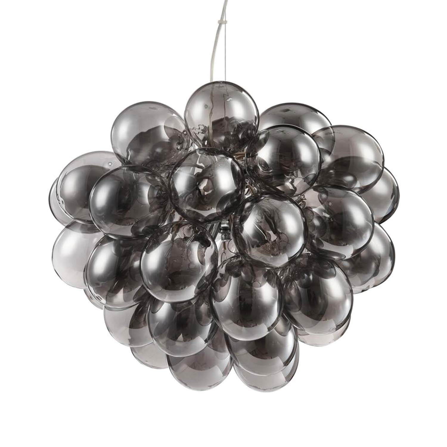 BALBO - Lámpara de racimo de globos de vidrio para comedor