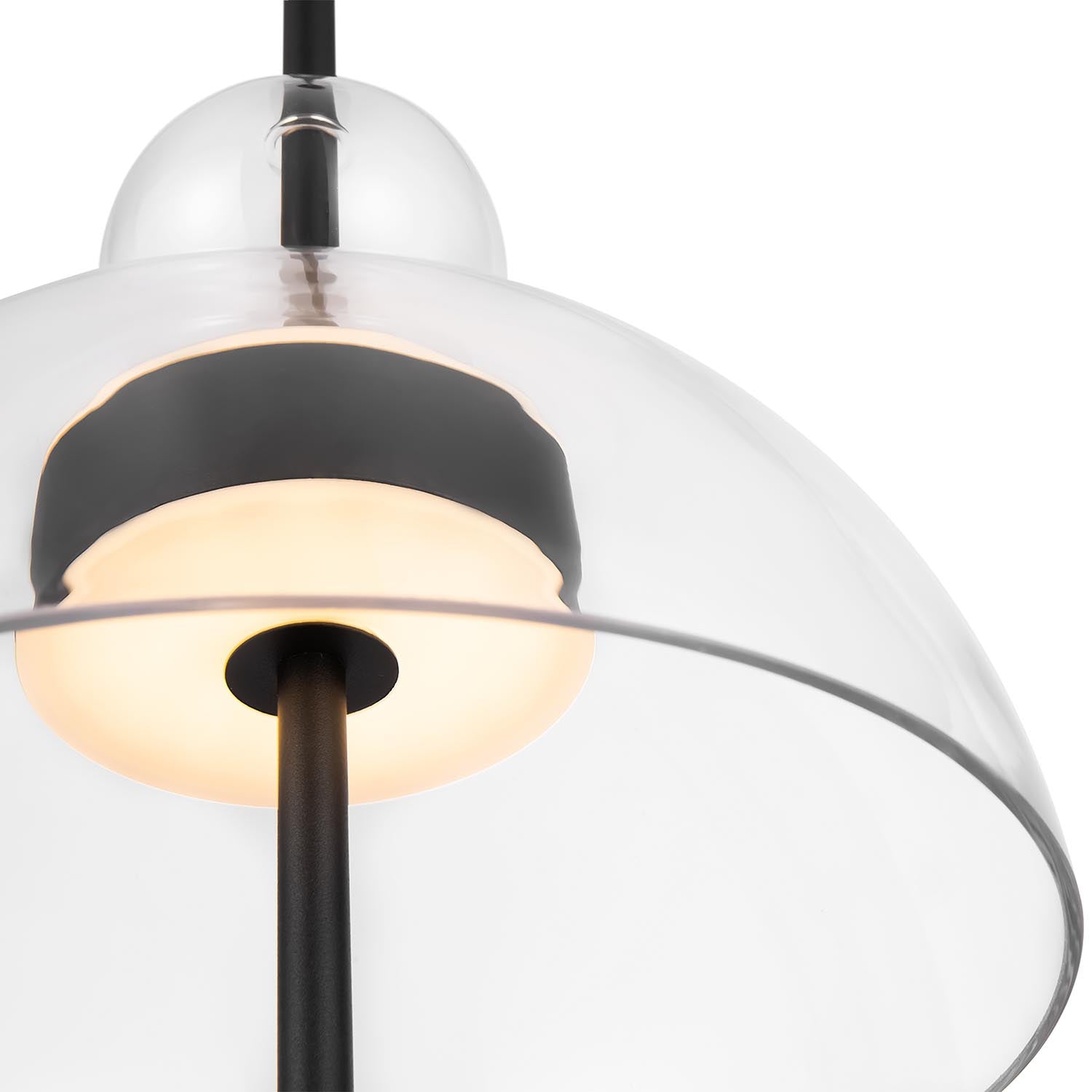BANGKOK - Suspension LED sablier en verre design