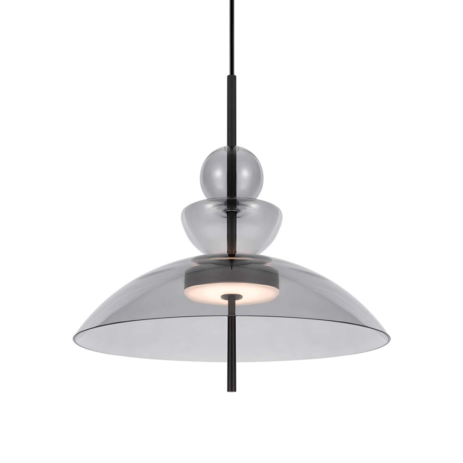 BANGKOK - Suspension LED sablier en verre design
