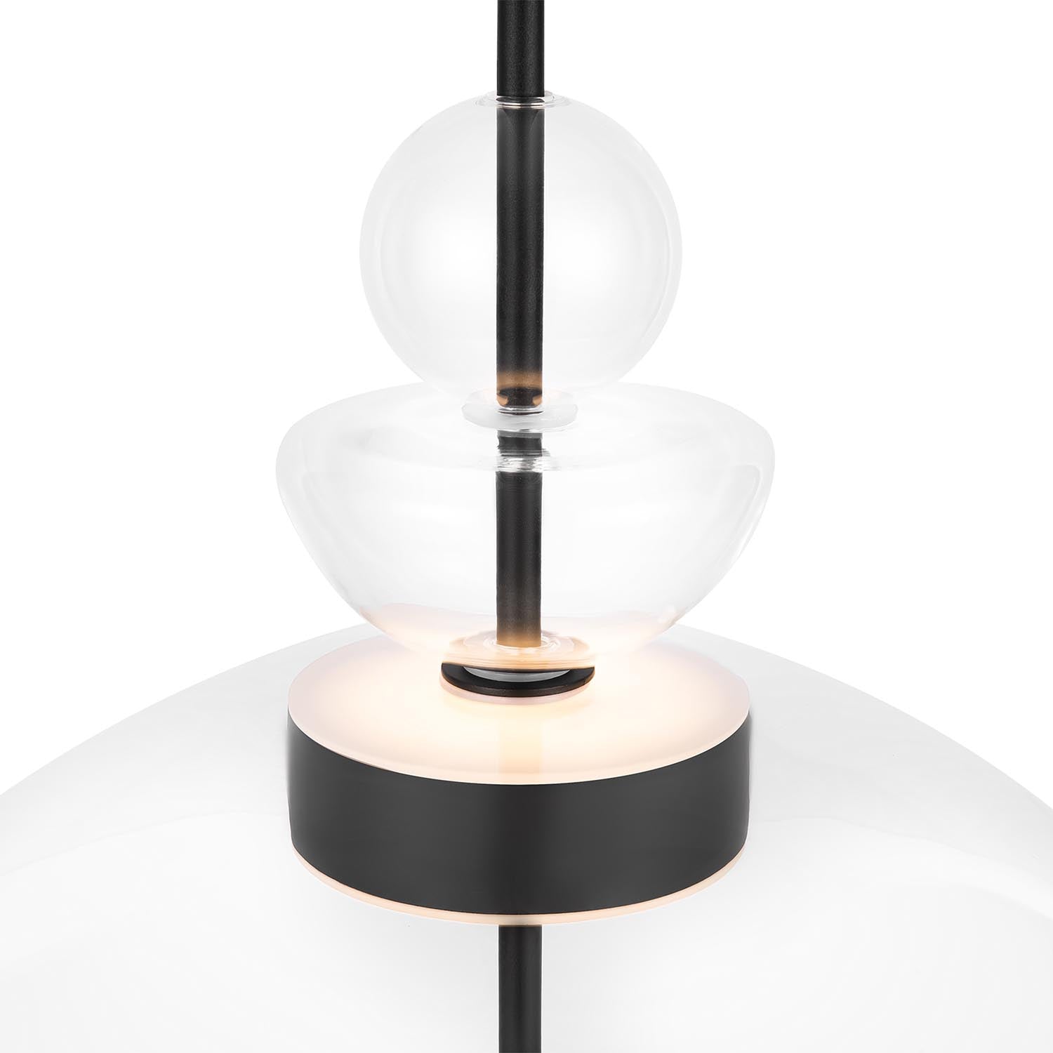 BANGKOK - Suspension LED sablier en verre design
