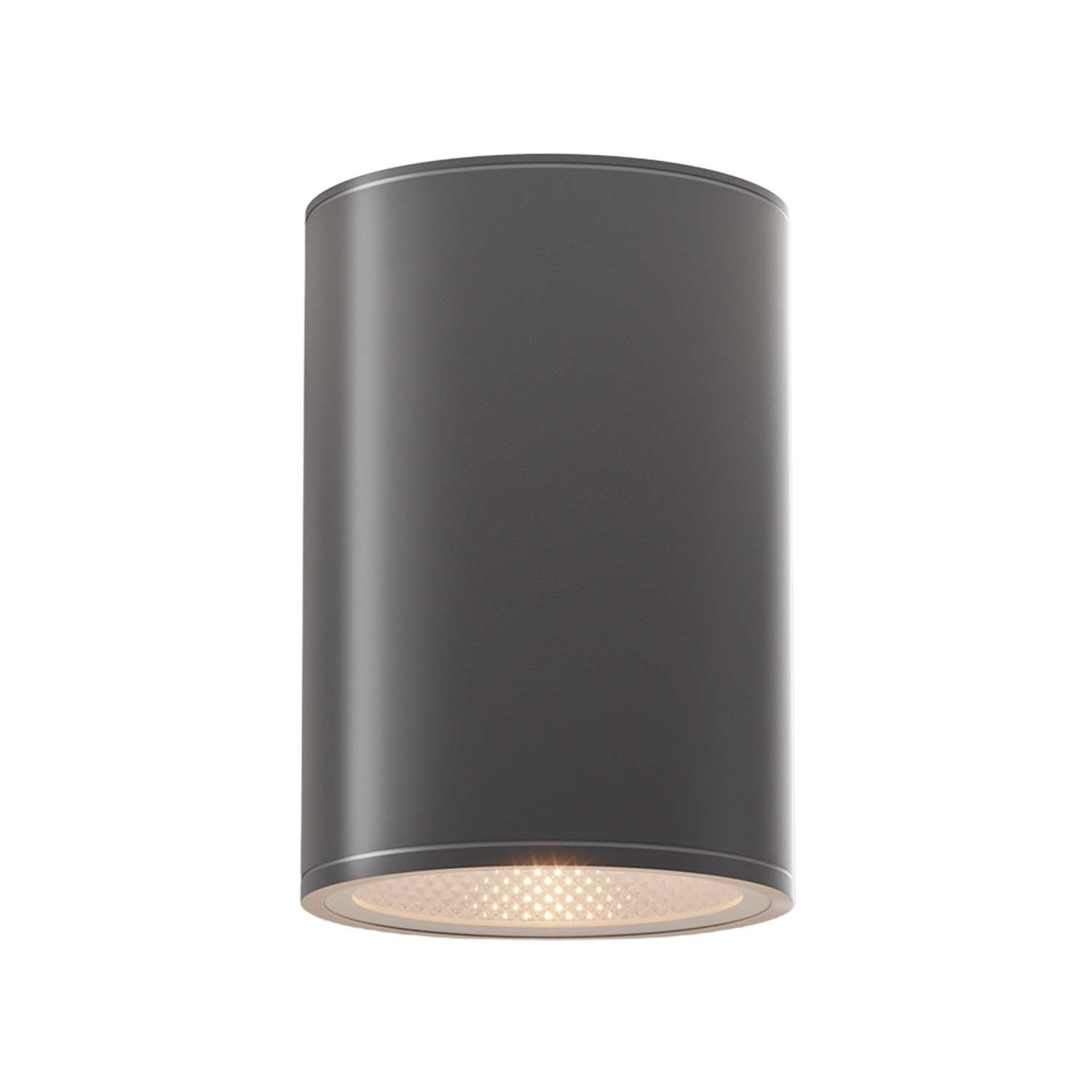 BAR - Foco en saliente exterior impermeable IP65 gris