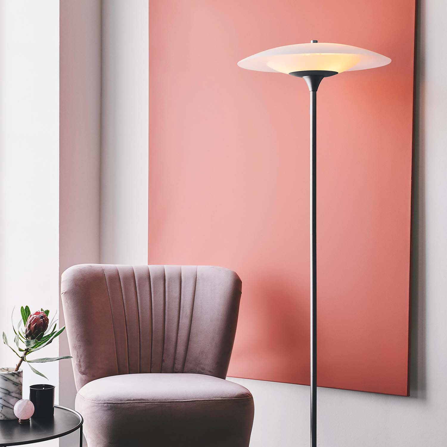 BARONI - Lampadaire sur pied vintage design