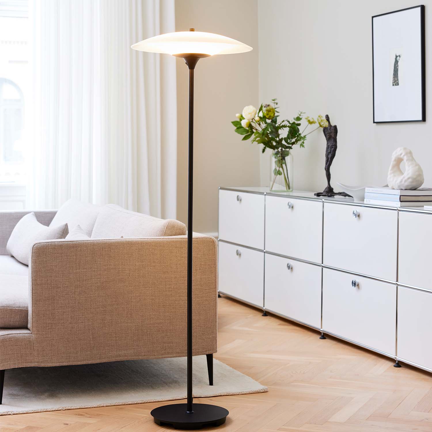 BARONI - Stehlampe im Vintage-Design