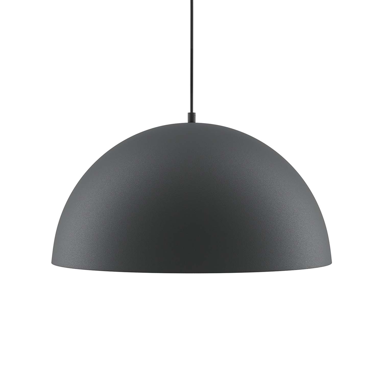 BASIC COLORS - Industrial metal dome pendant light