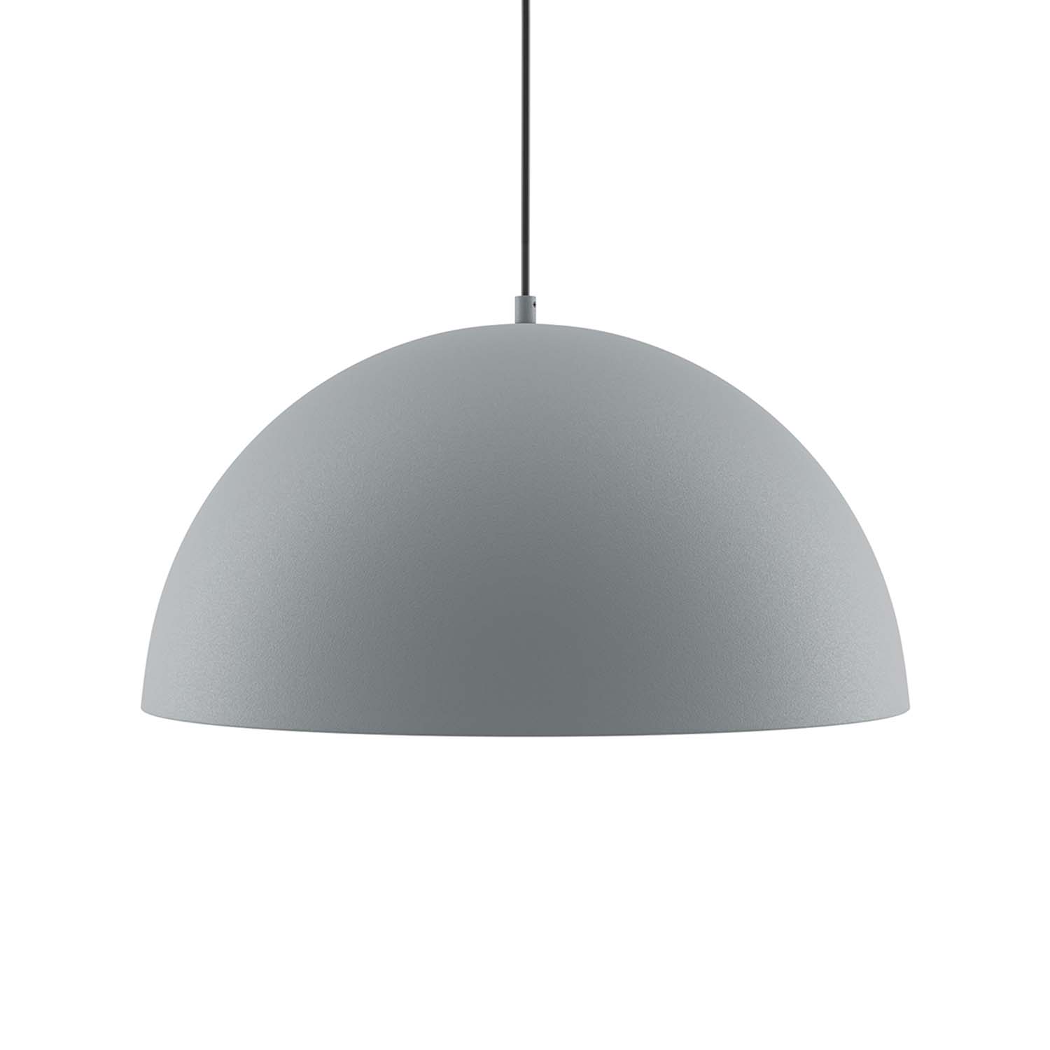 BASIC COLORS - Suspension coupole en métal industriel