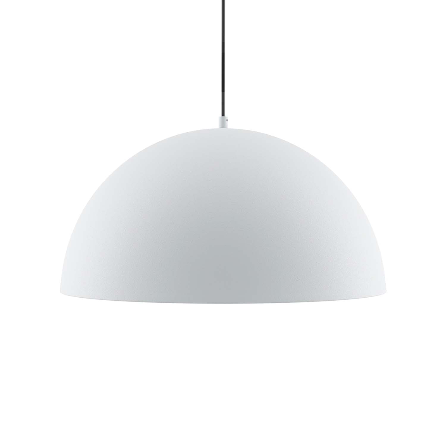 BASIC COLORS - Suspension coupole en métal industriel