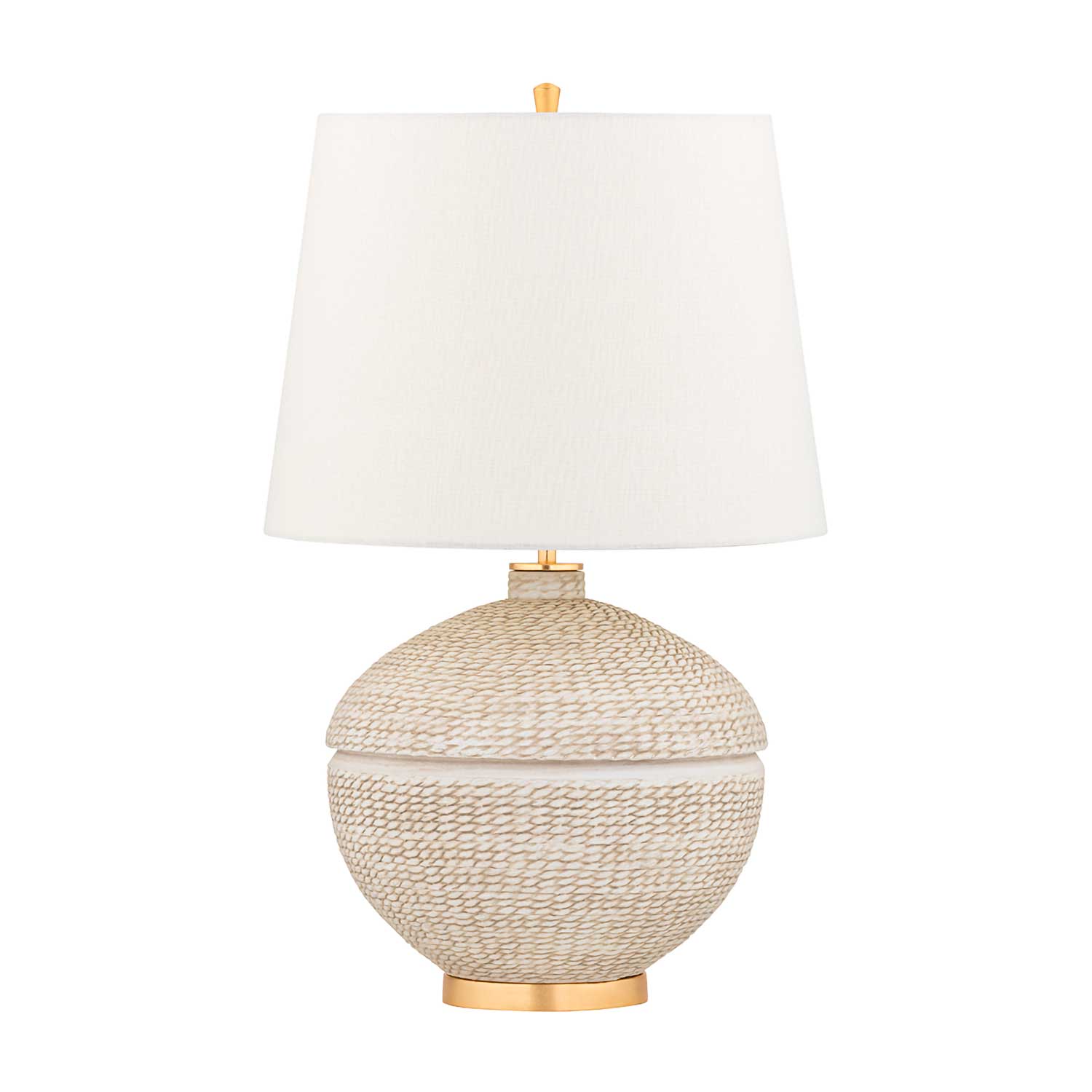 Katonah - Lampe de chevet sur pied ethnique en céramique