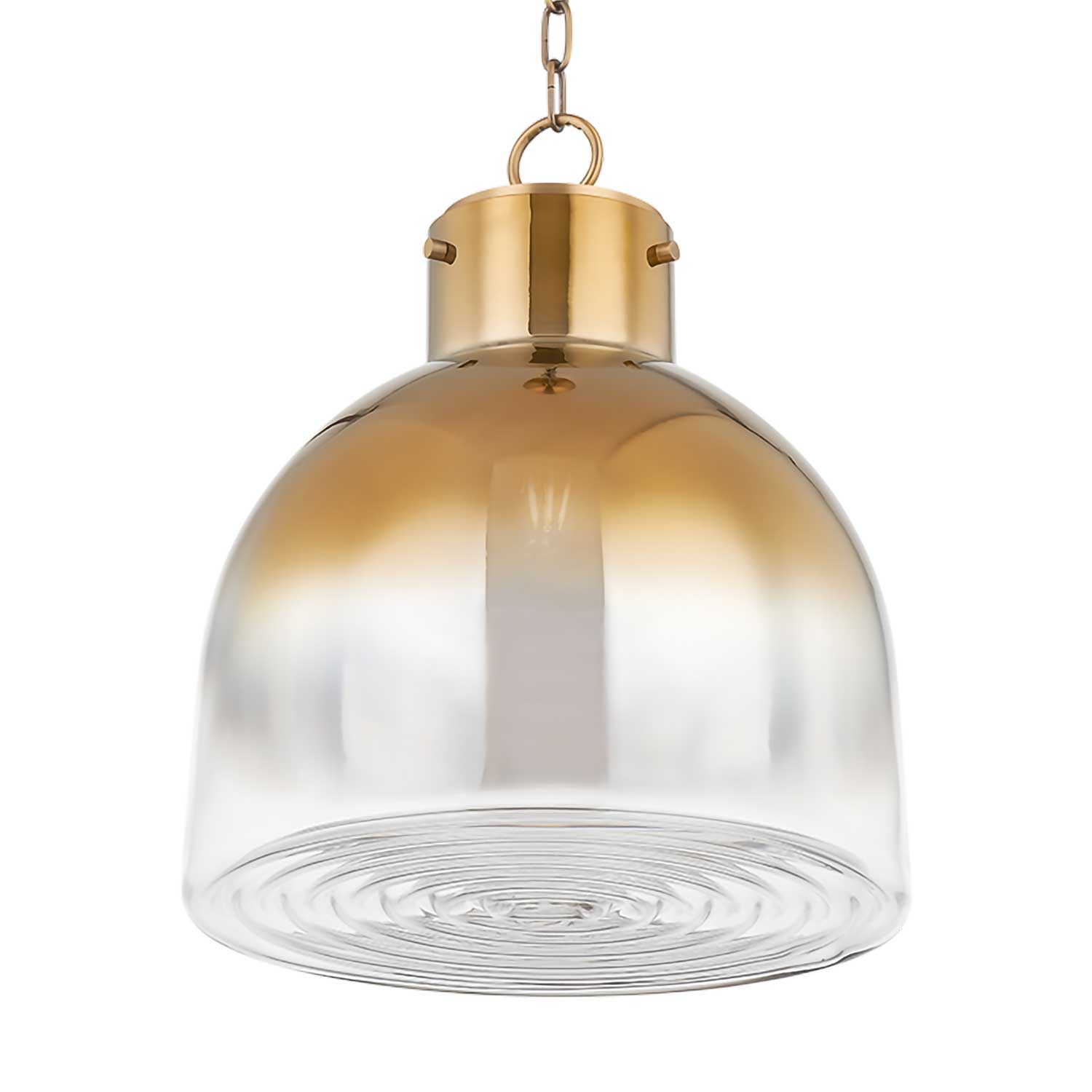 Beryl - Lámpara colgante de vidrio de diseño lujoso para comedor