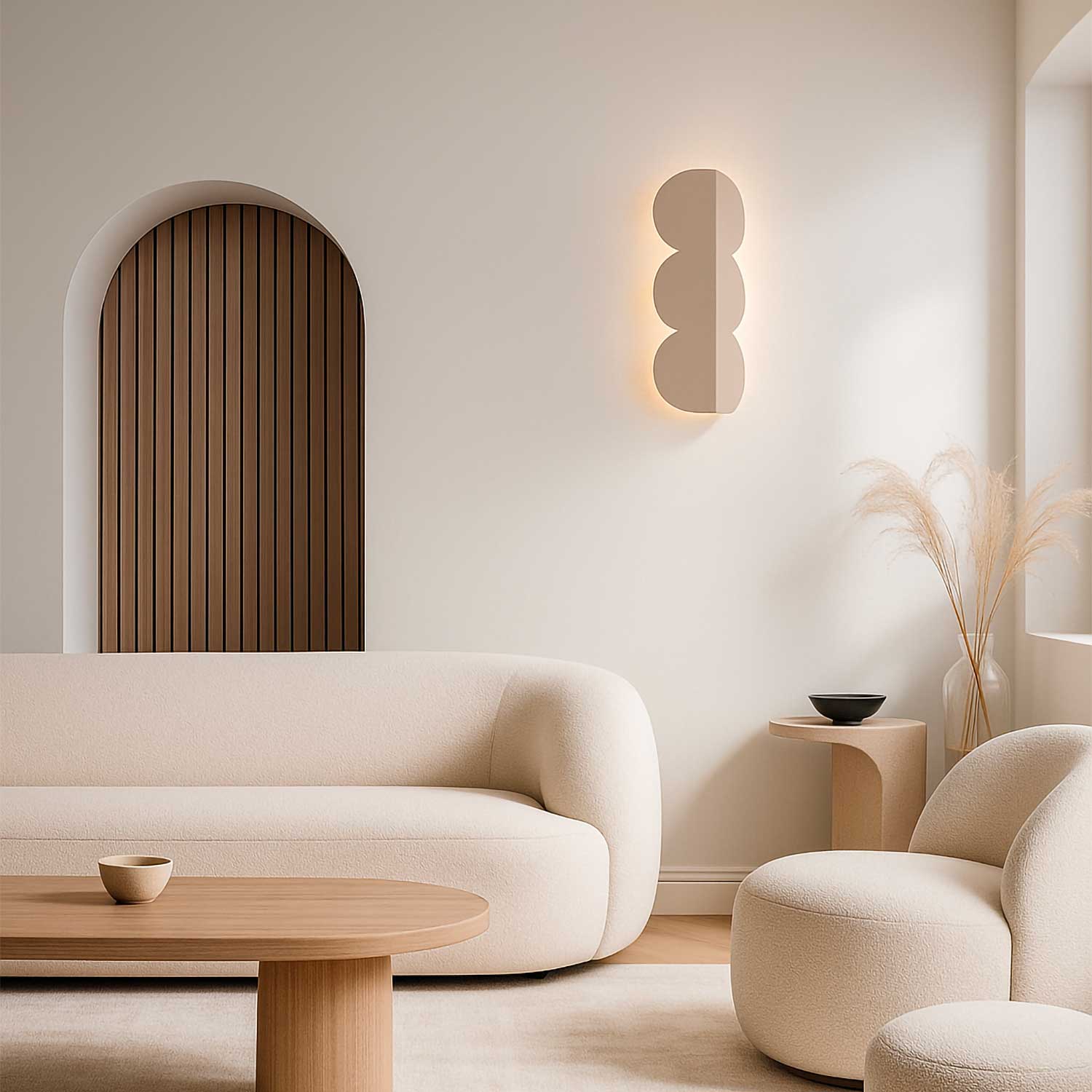 Auva - Applique murale design pour salon contemporain