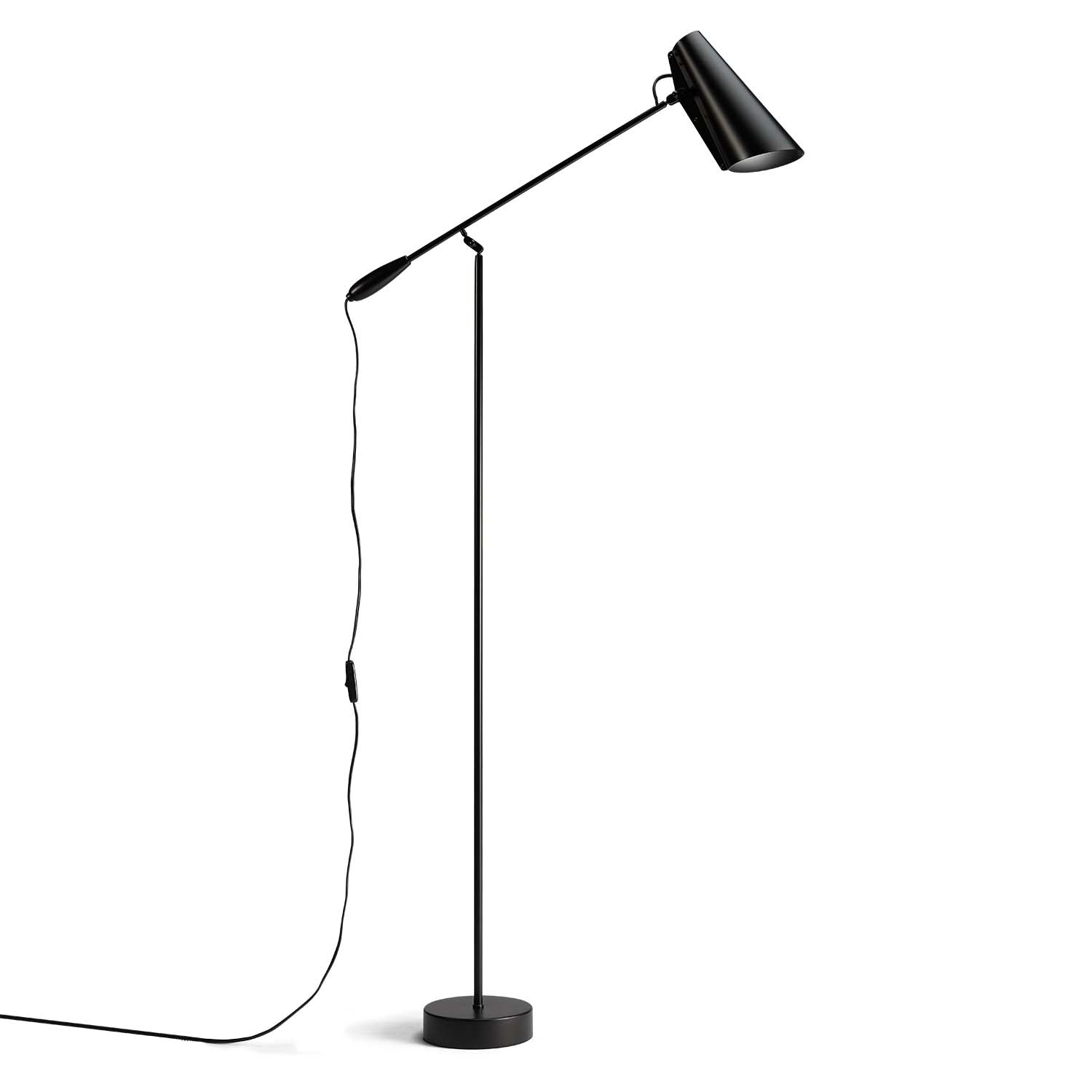 BIRDY - Lampadaire sur pied en acier industriel pour bureau