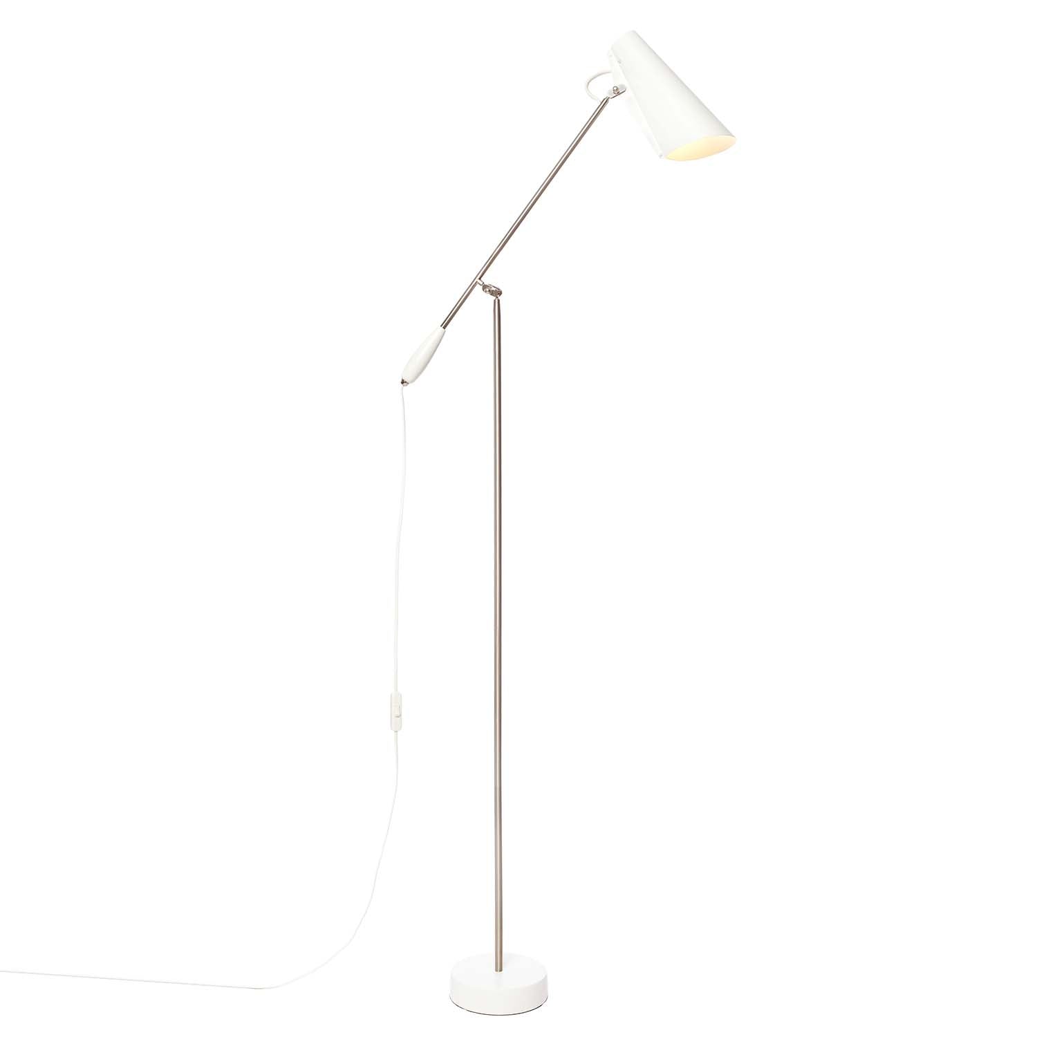 BIRDY - Industrial steel floor lamp for office