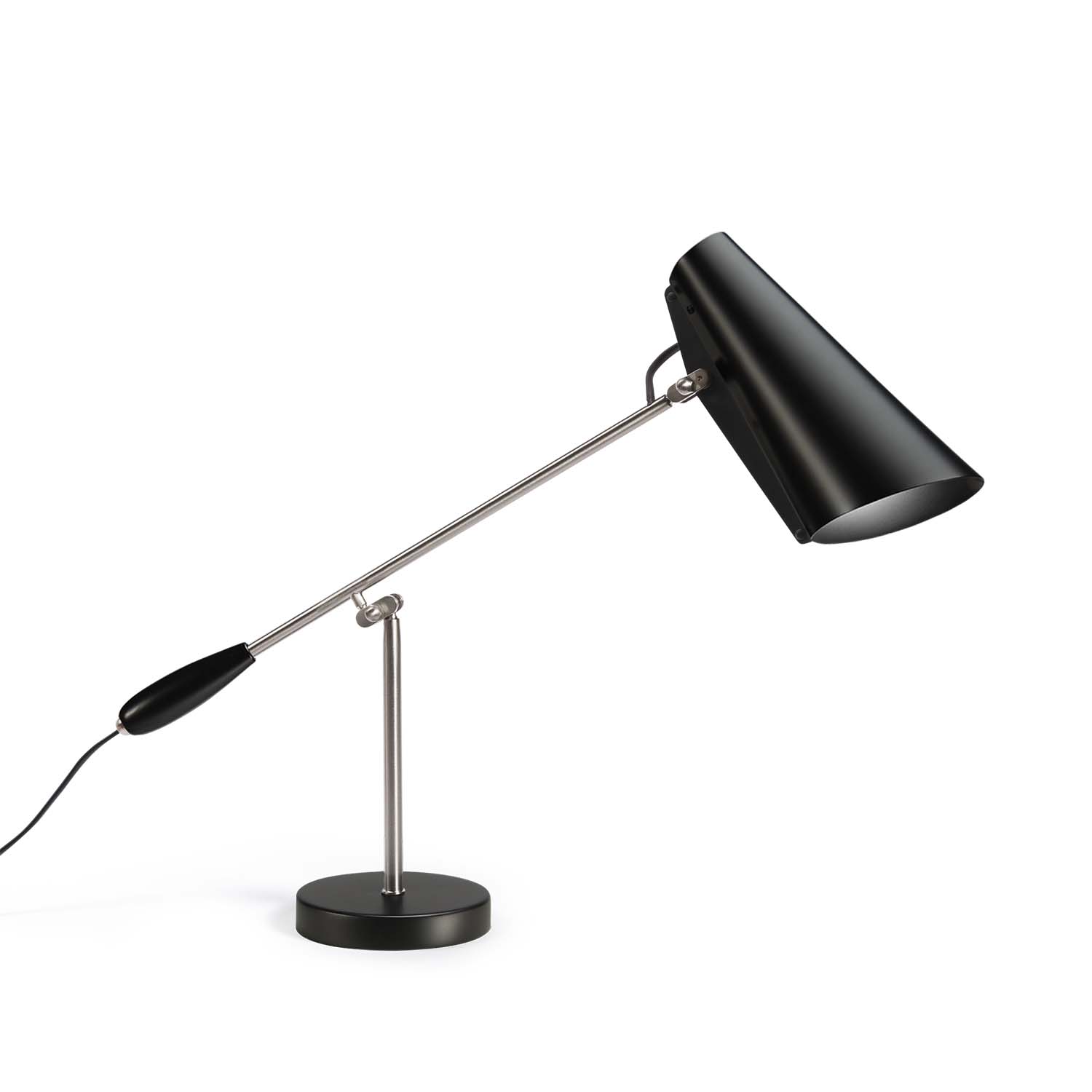 BIRDY - Lampada da tavolo in acciaio industriale per soggiorno