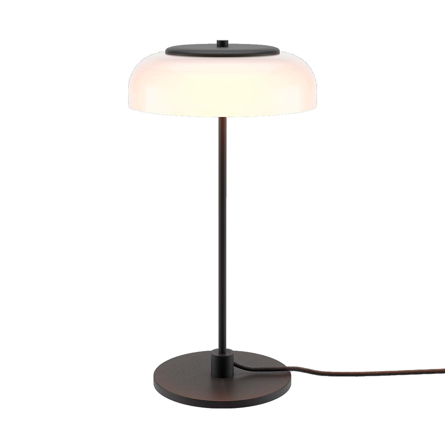BLOSSI - Lampe de bureau luxueuse en verre élégante et design