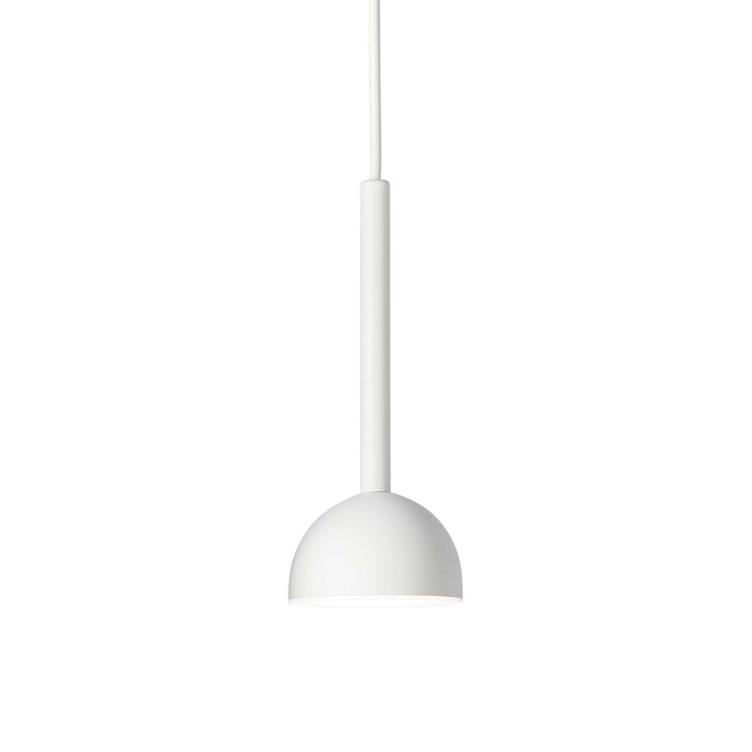 BLUSH - Suspension minimaliste terracotta, noir et blanc