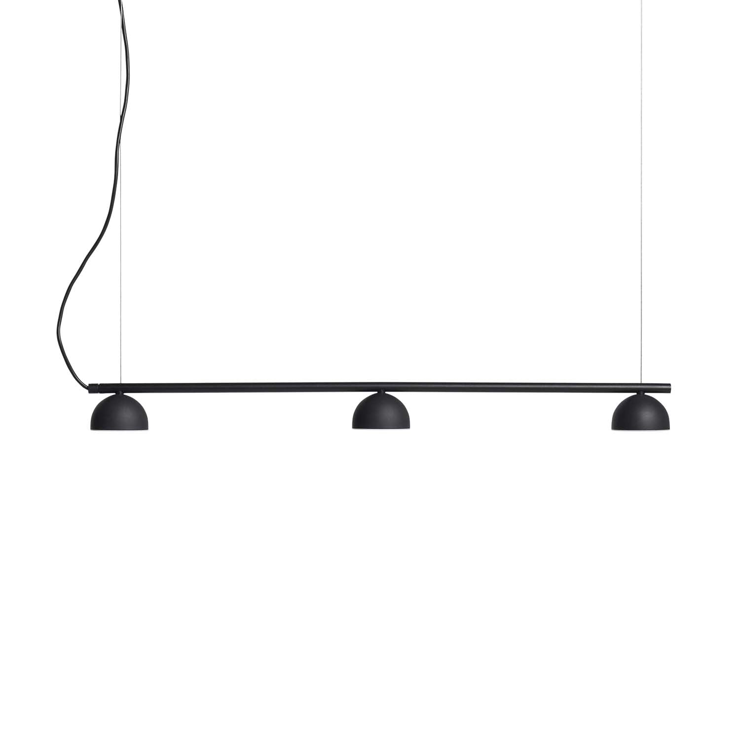 BLUSH Rail - Long minimalist and contemporary suspension light