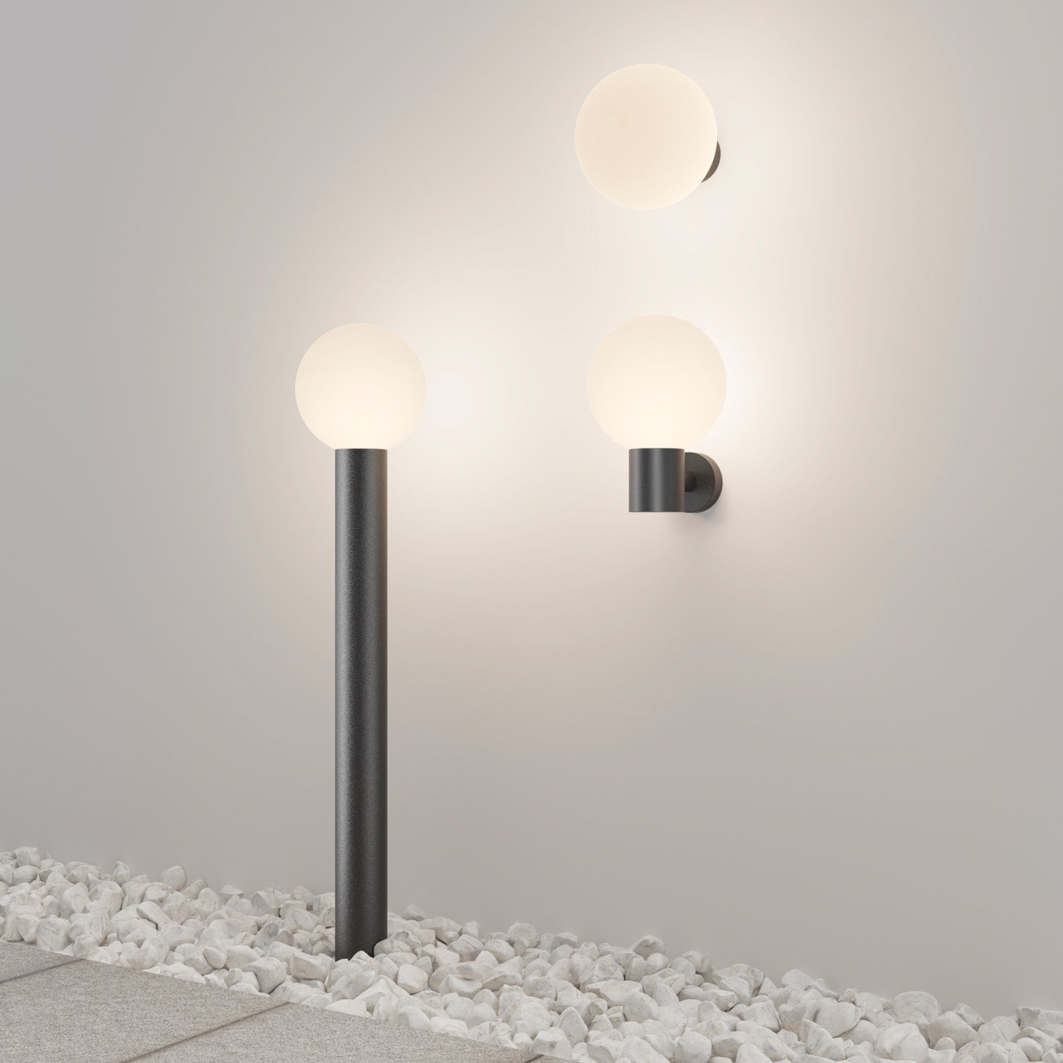 BOLD - Borne lumineuse d'extérieur étanche et design