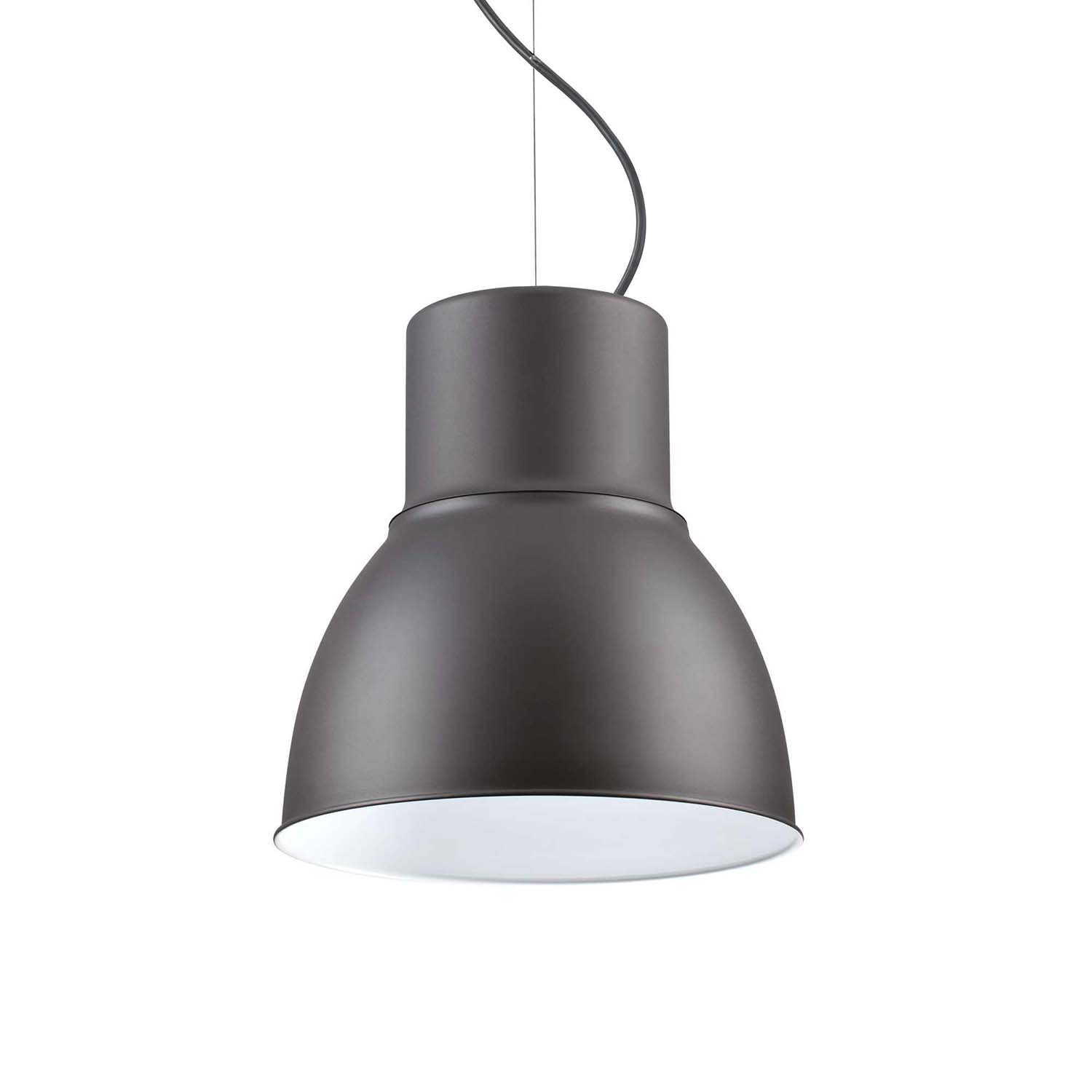 BREEZE - Industrial anthracite steel suspension lamp