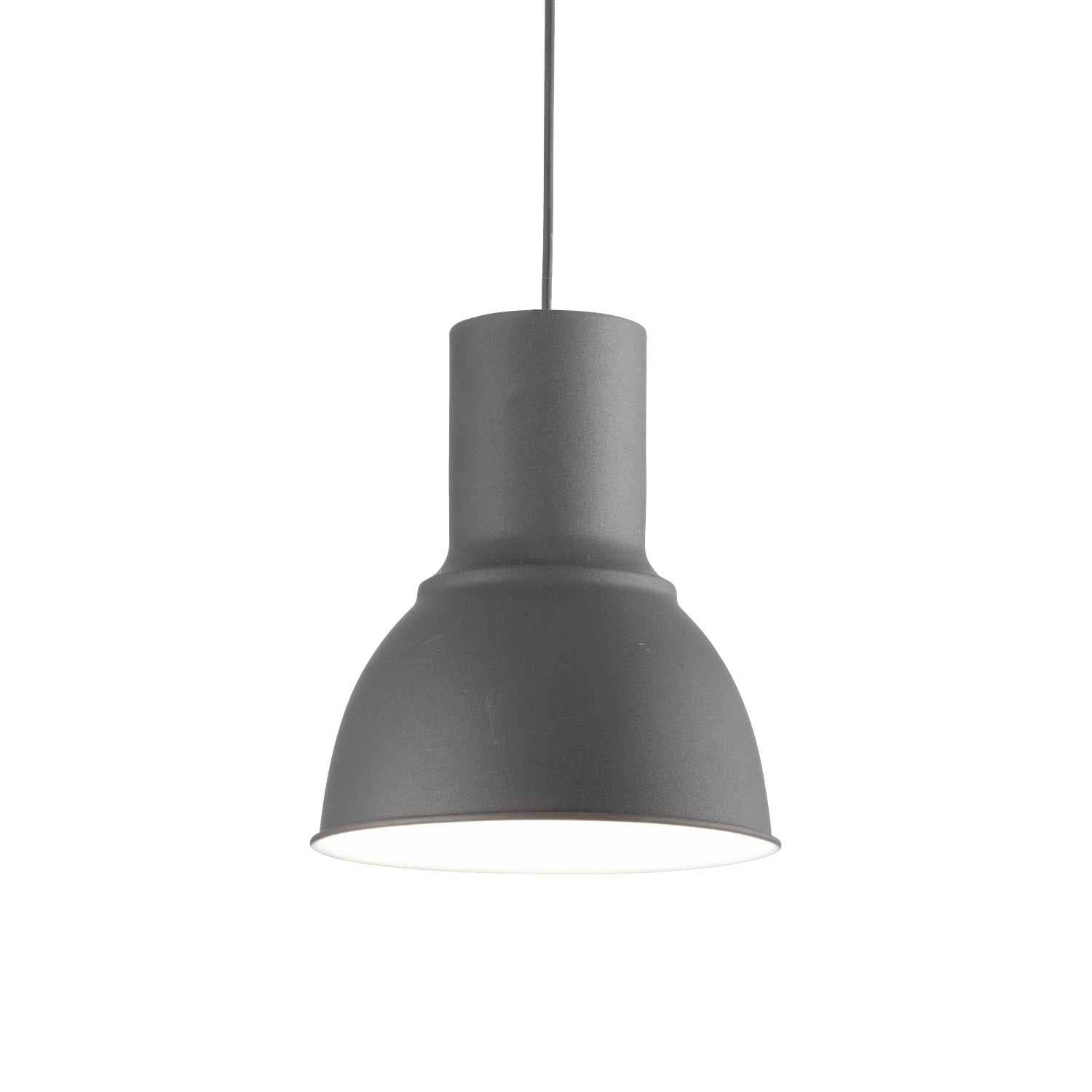 BREEZE - Industrial anthracite steel suspension lamp