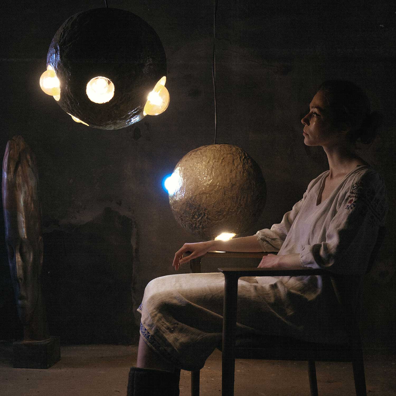 BRUNKA - Original design planet pendant light