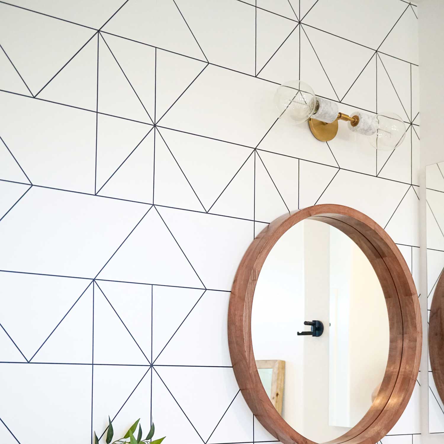 Asime - Applique murale design vintage en marbre
